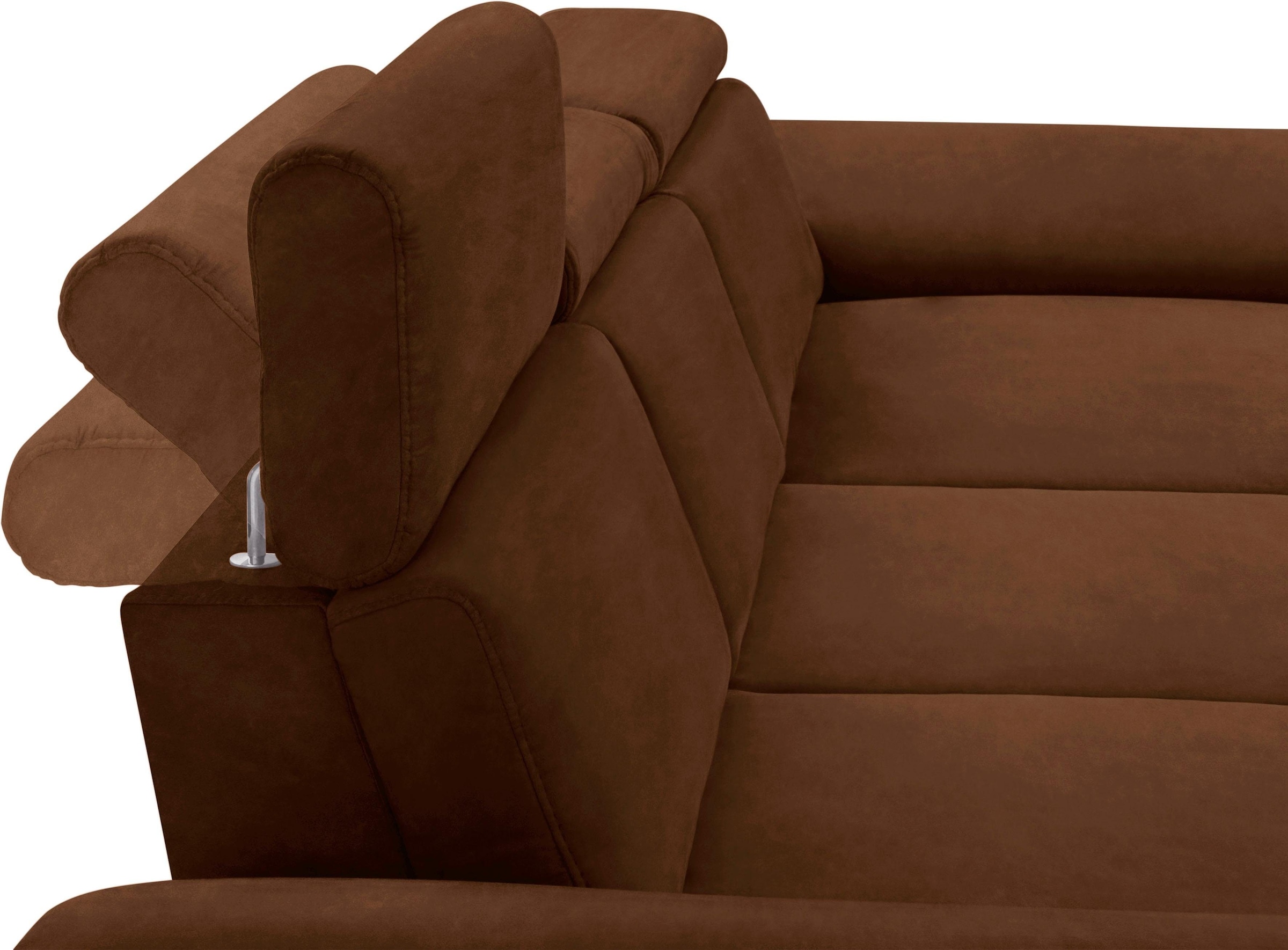 sit&more Ecksofa »Scorpio L-Form«, inklusive Sitztiefenverstellung, wahlweise mit Kopfverstellung
