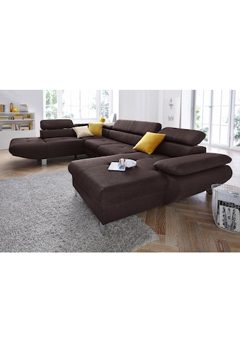 exxpo - sofa fashion Wohnlandschaft, wahlweise mit Bettfunktion kaufen