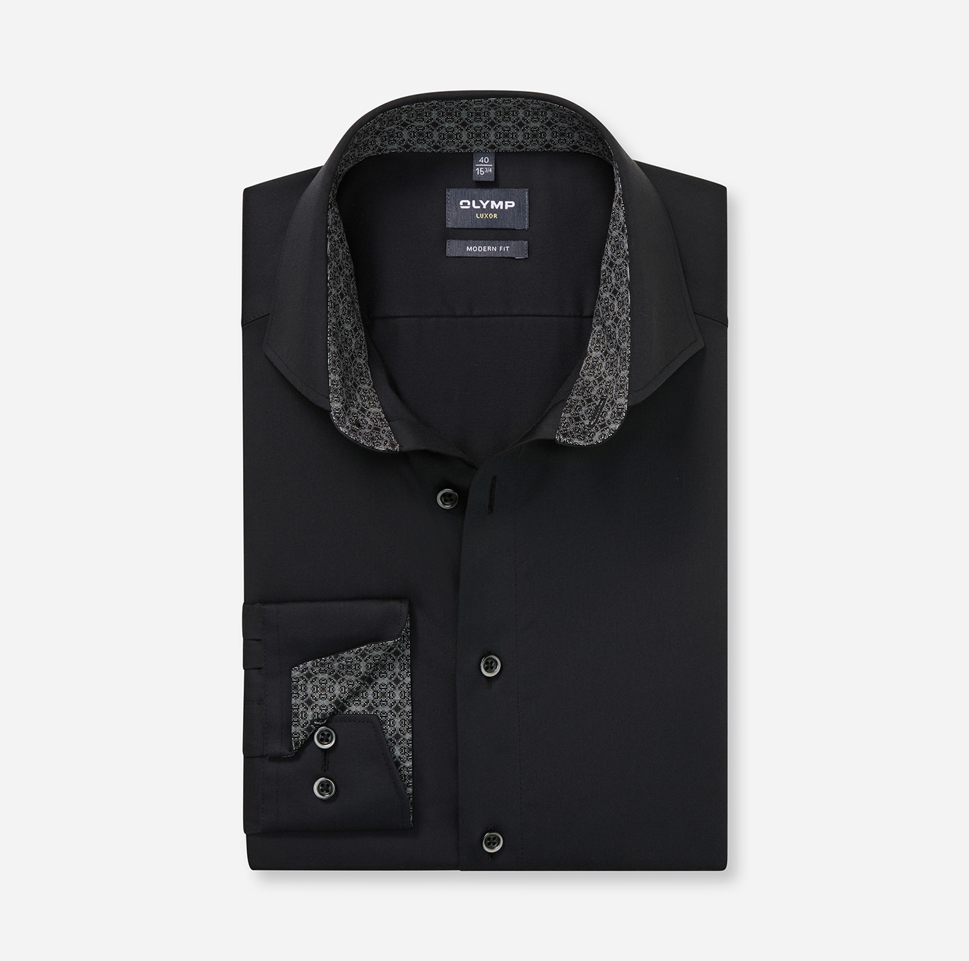 OLYMP Chemise à manches longues »Luxor modern fit« Global-Kentkragen, Businesshemd, modern fit