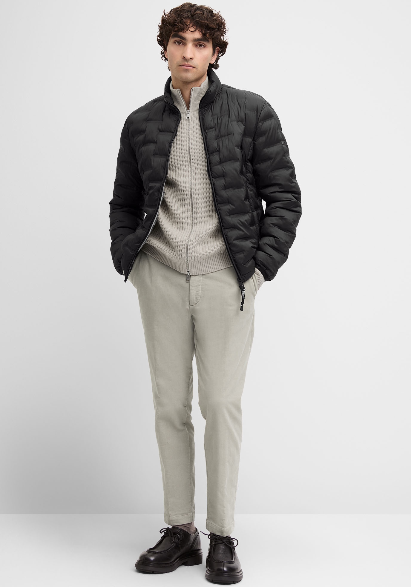 Cinque Steppjacke »CISURF«, ohne Kapuze, regular fit, mit Stehkragen