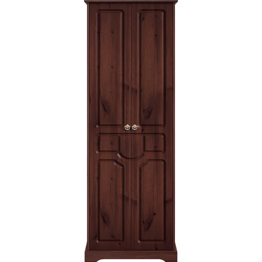 Home affaire Garderobenschrank »Klera«, Breite 67 cm, aus massiver Kiefer, FSC®-zertifiziert