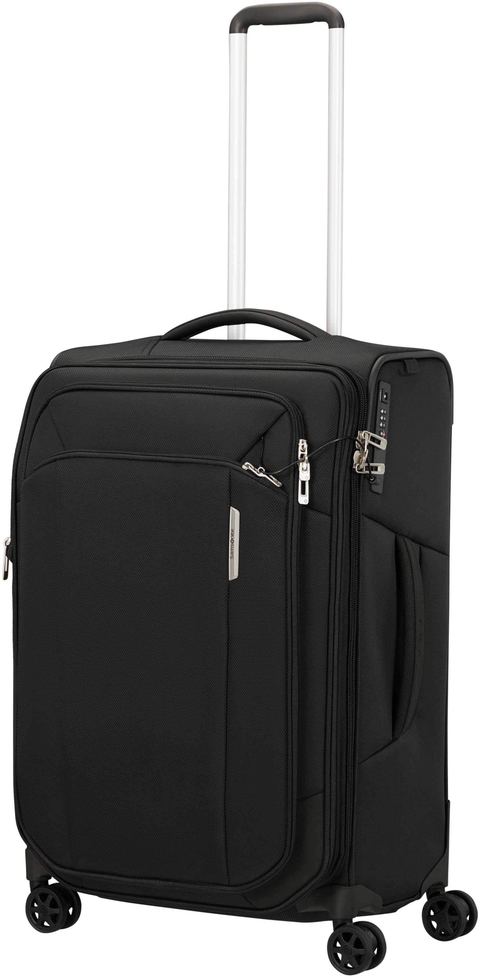 Samsonite Weichgepäck-Trolley »RESPARK exp, verschiedene Grössen und Farben«, 4 Rollen, Reisekoffer Aufgabegepäck Reisegepäck mit Volumenerweiterung