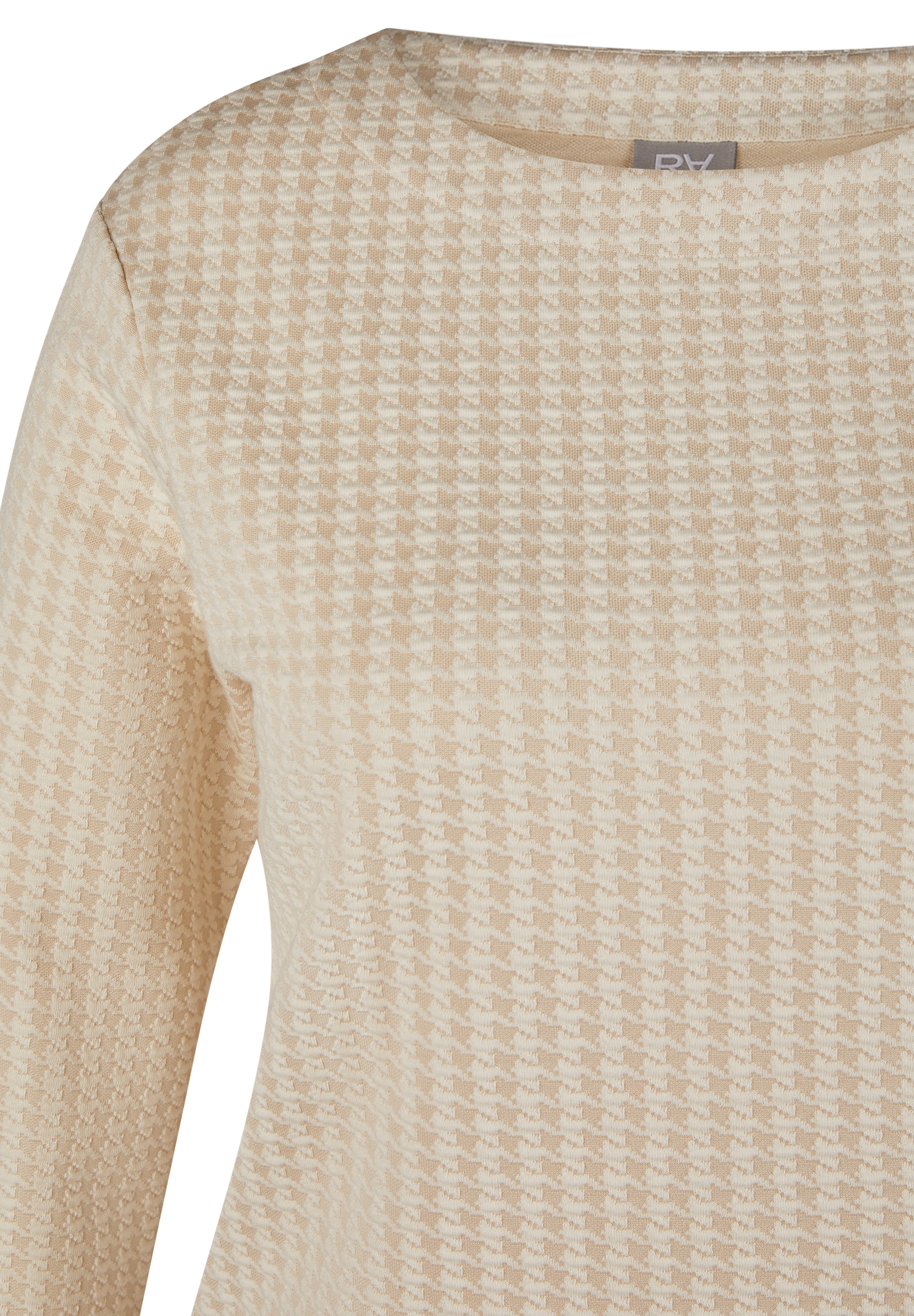 Rabe 3/4-Arm-Shirt mit grafischem Muster