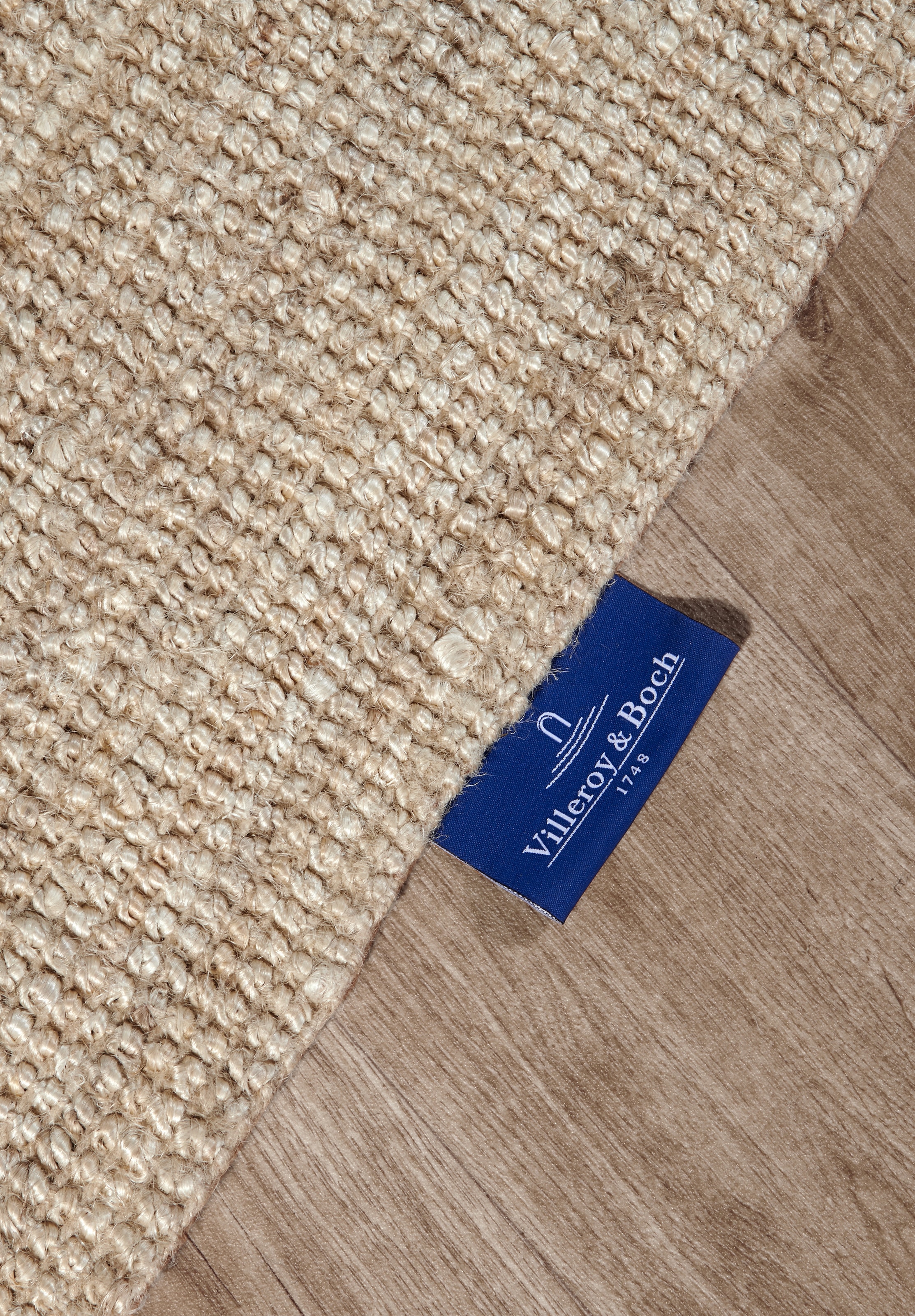 Villeroy & Boch Teppich »Rosalie Juteteppich«, rechteckig, 10 mm Höhe, Läufer, 100% Jute, Natur, Wohnzimmer, Esszimmer, Schlafzimmer, GRS