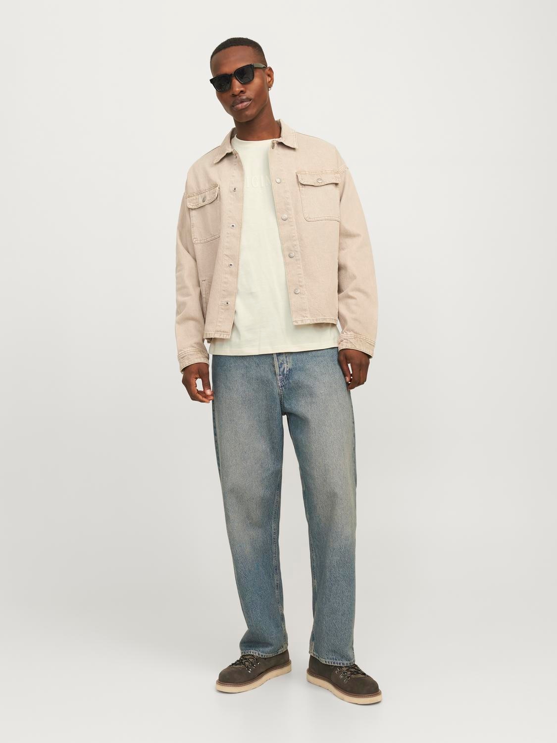 Jack & Jones Rundhalsshirt »JORFREDERIKSBERG TEE SS CREW NECK NOOS«