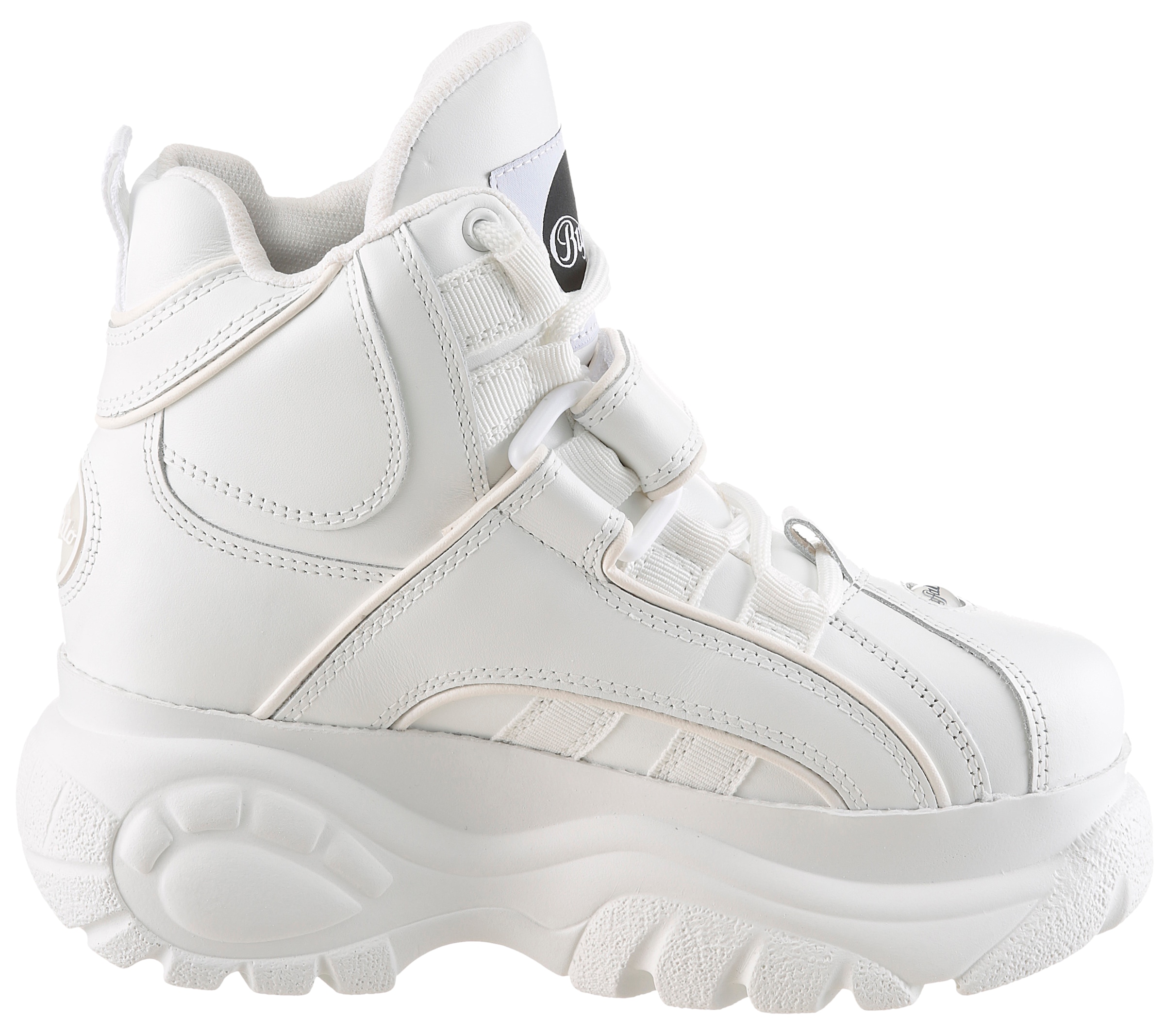 Buffalo Schnürboots  High-Top Sneaker, Chunky Boots, Plateauboots mit kräftiger Laufsohle