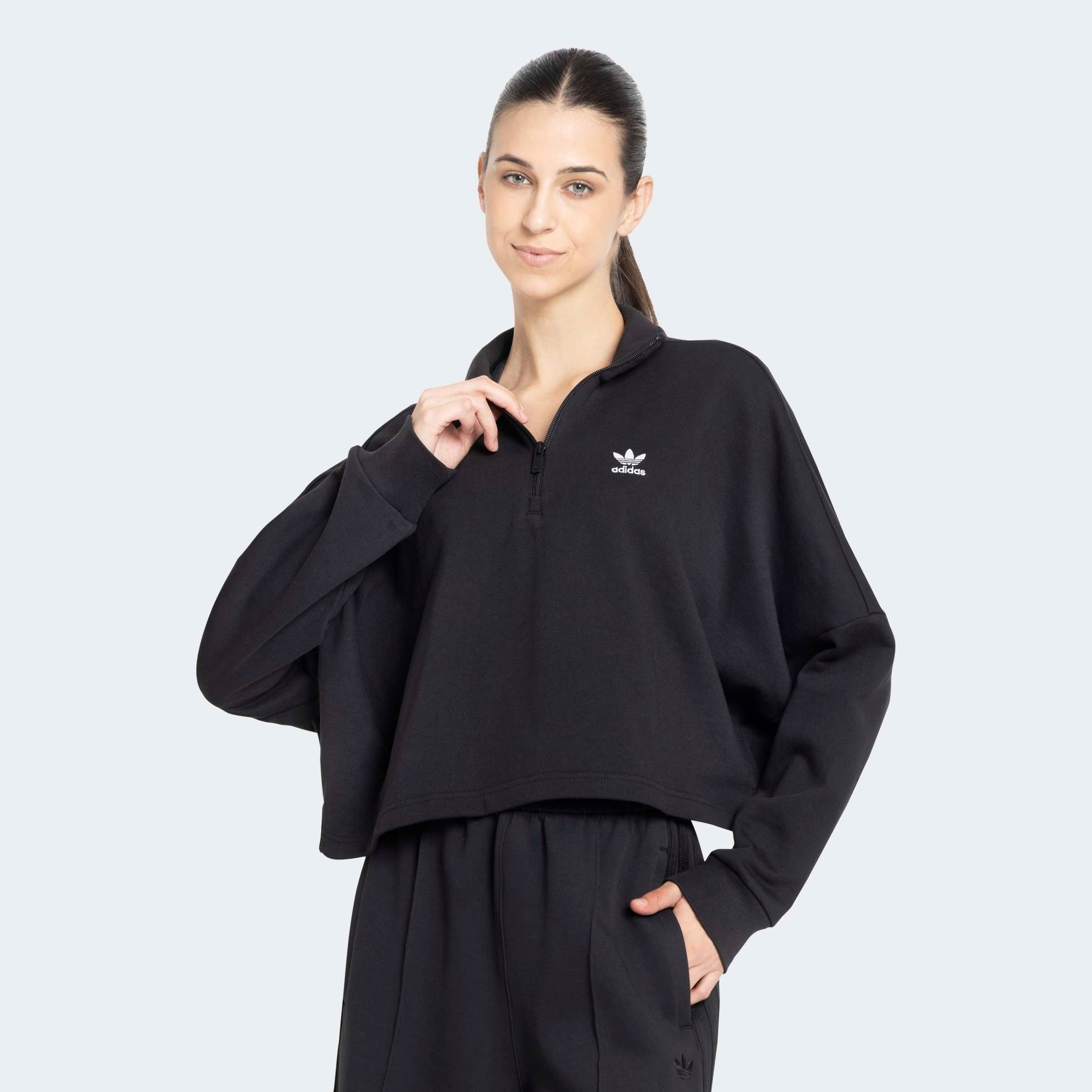 adidas Originals Sweatshirt »ESSENTIALS FRENCH TERRY 1/2 ZIP«
