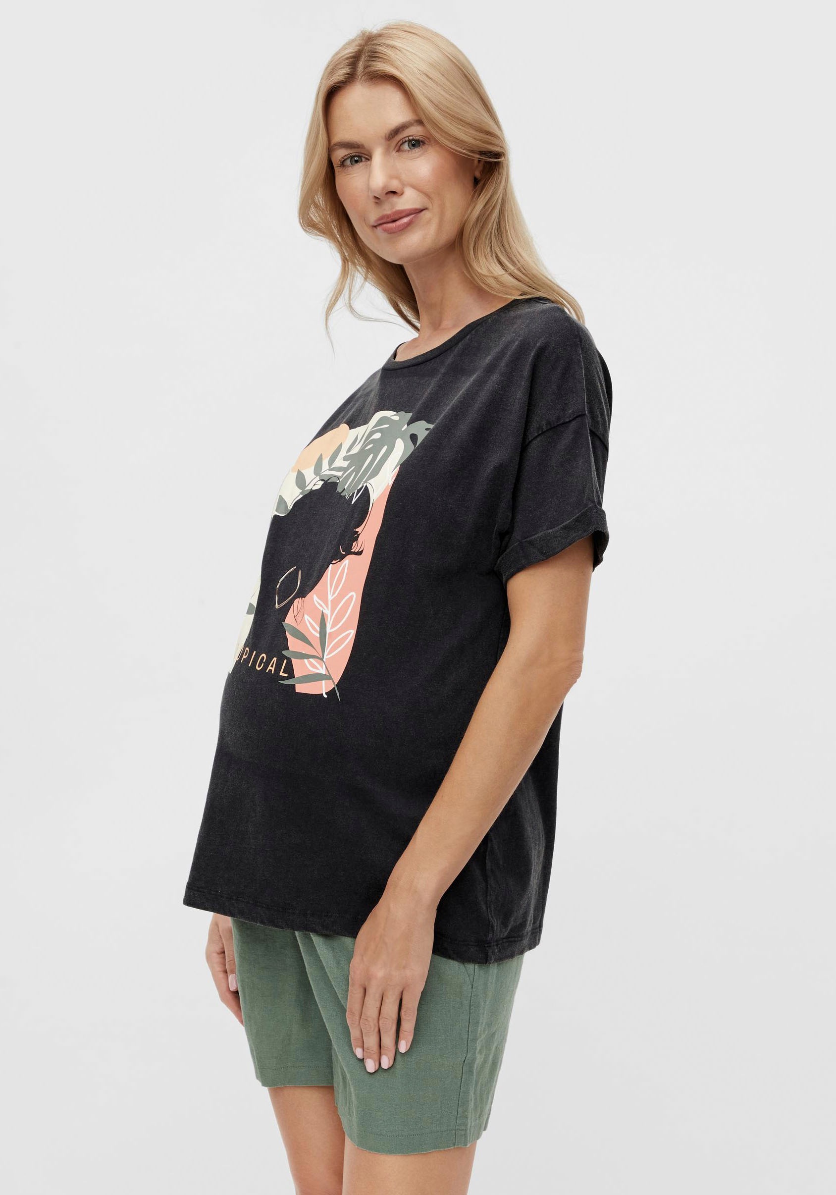 Image of Mamalicious Umstandsshirt »MLTROPICANA«, mit Aufdruck bei Ackermann Versand Schweiz