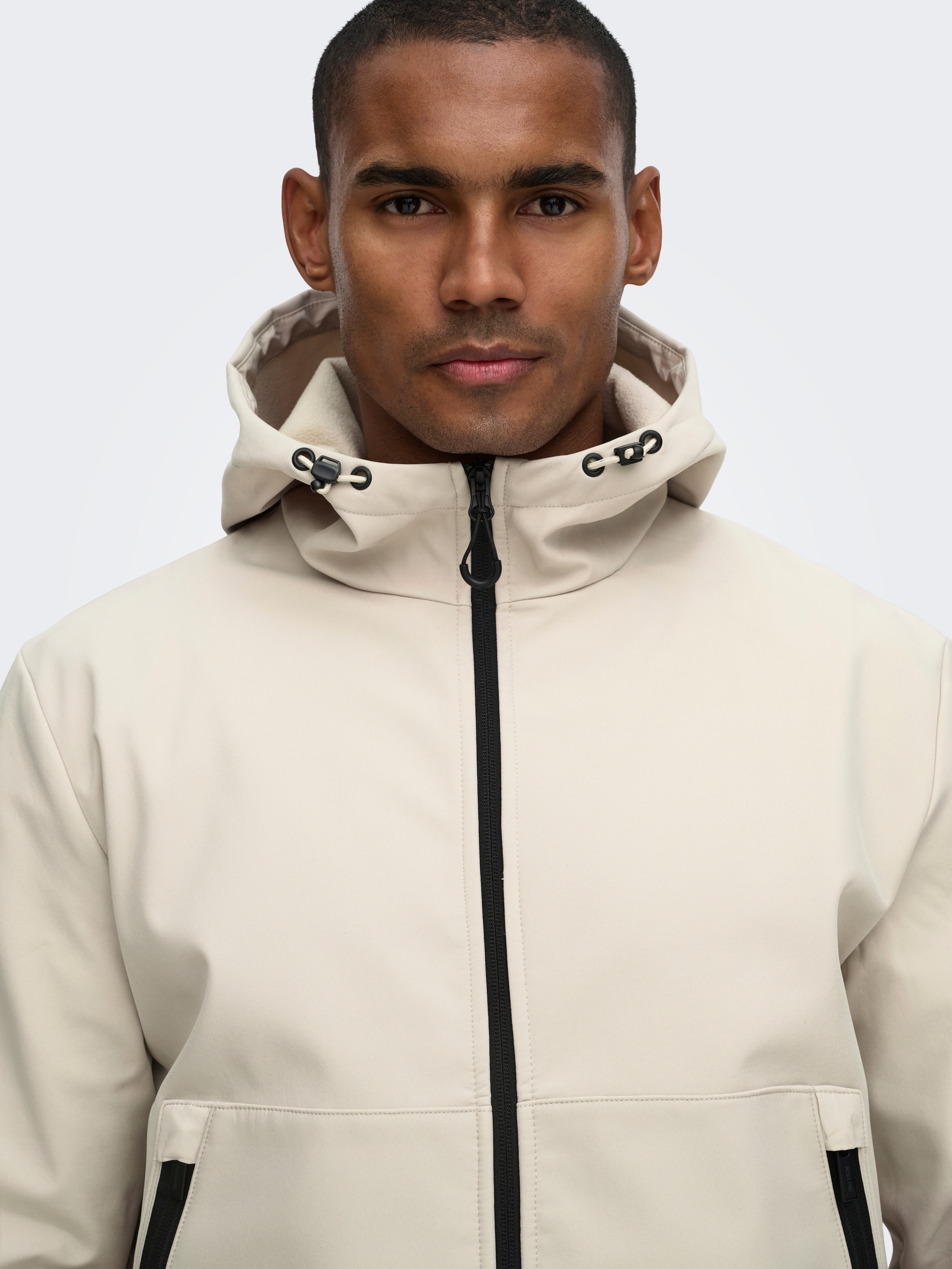 ONLY & SONS Veste softshell »ONSBOWIE SOFTSHELL BOMBER NOOS« avec capuche