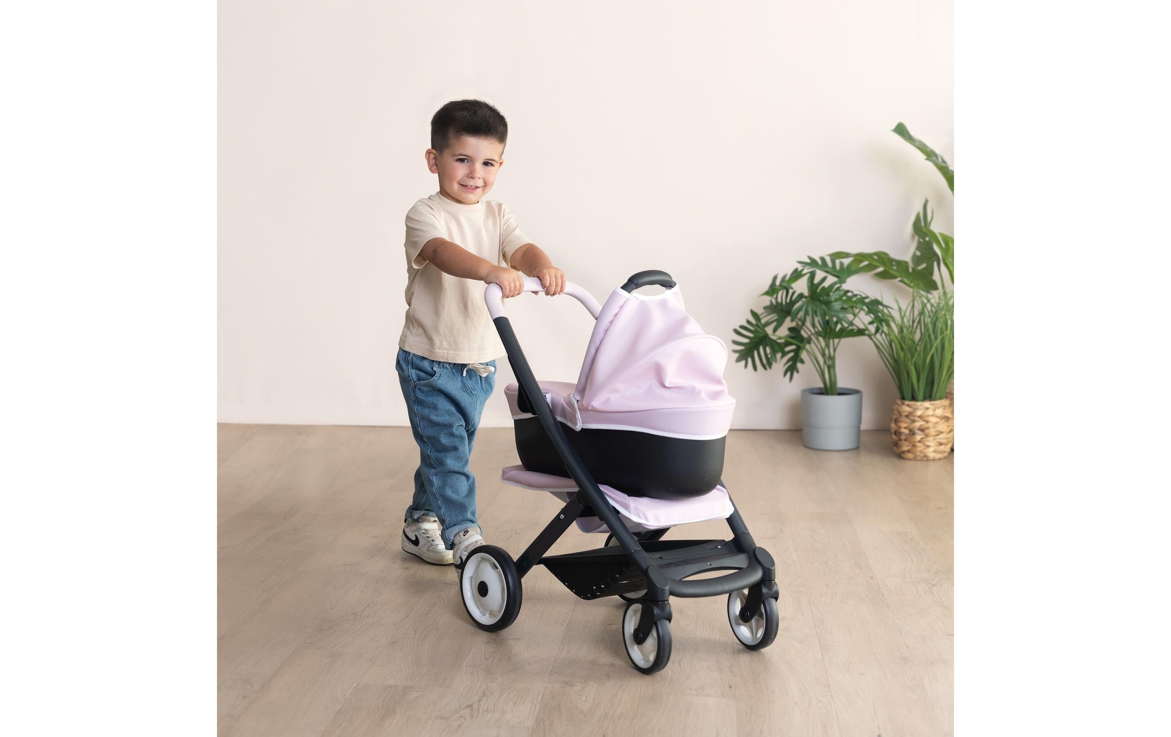 Smoby Poussette de poupée combinée »Maxi-Cosi Puppenwagen 3-in-1« fabriqué en Europe