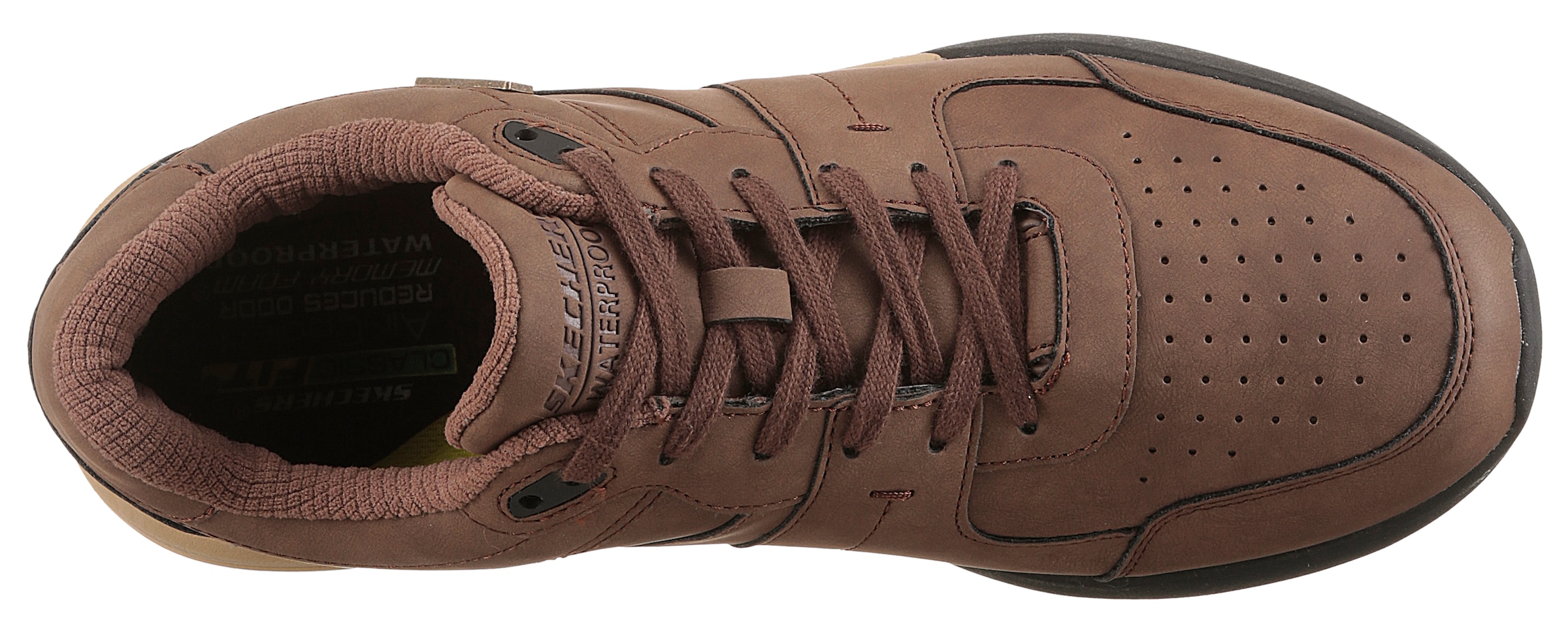 Skechers Sneaker »NETSON-GANDER«, Trekking Schuh, Schnürschuh, Outdoorschuh mit robuster Laufsohle