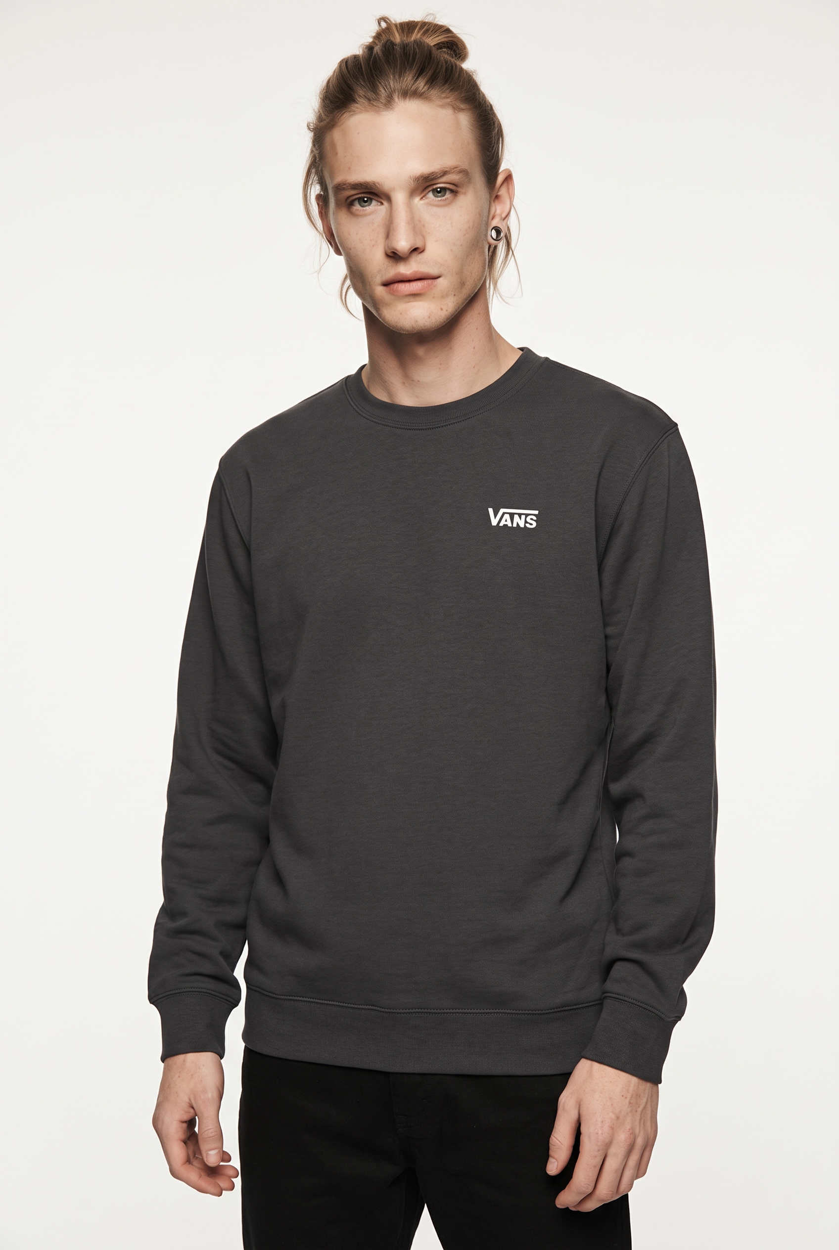 Image of Vans Sweatshirt "LEFT CHEST CREW", aus Baumwolle und Polyester, für Erwachsene