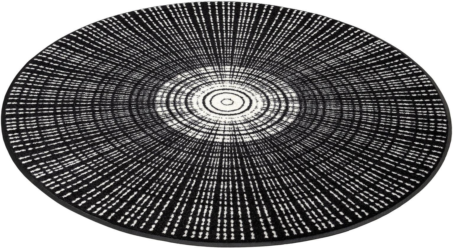 Image of wash+dry by Kleen-Tex Teppich »Cascara«, rund, 7 mm Höhe, rutschhemmend, In- und Outdoor geeignet, waschbar, Wohnzimmer bei Ackermann Versand Schweiz