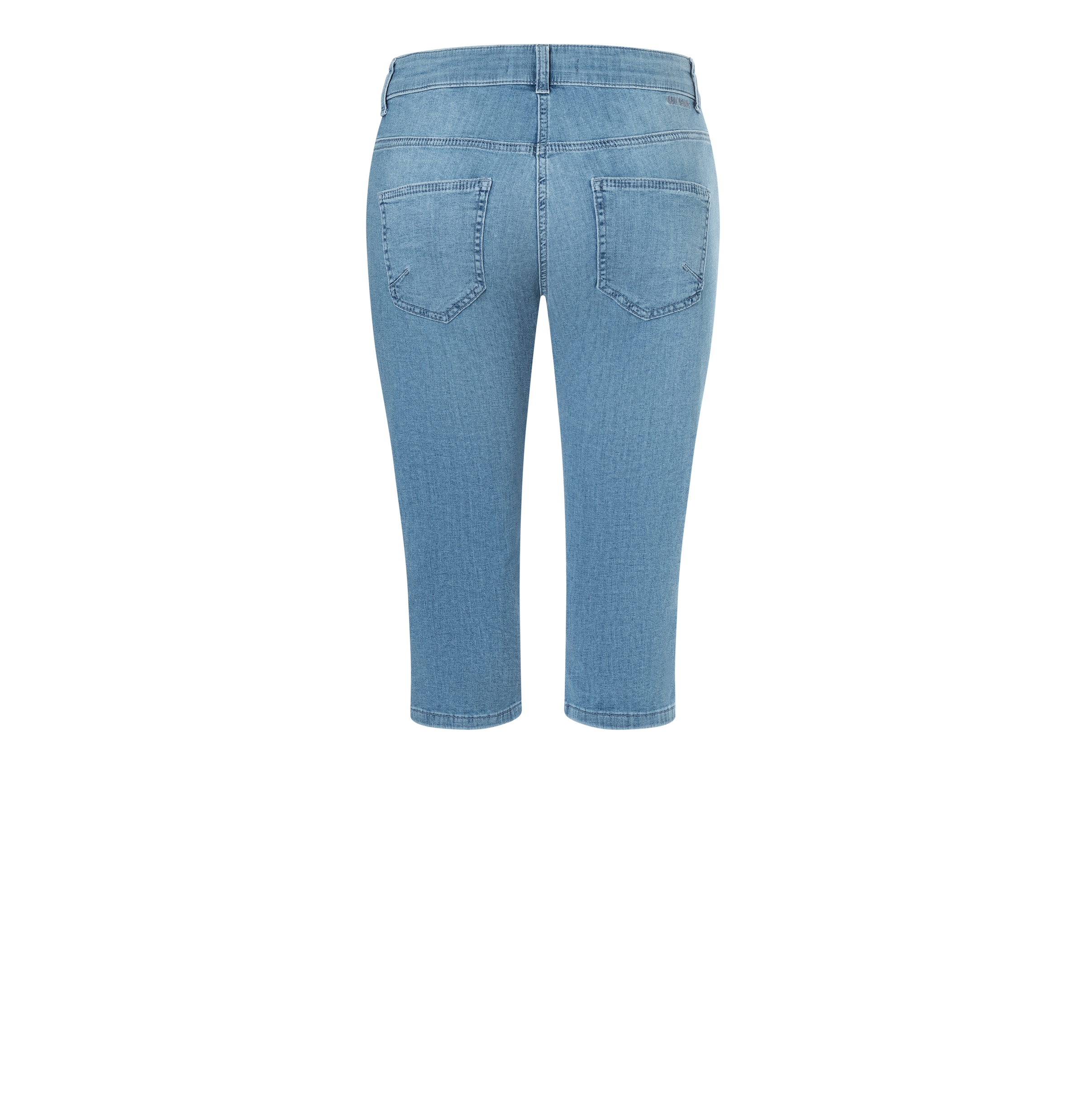 MAC Jeans capri »CAPRI« Eingelegte Zierfalten am Saum