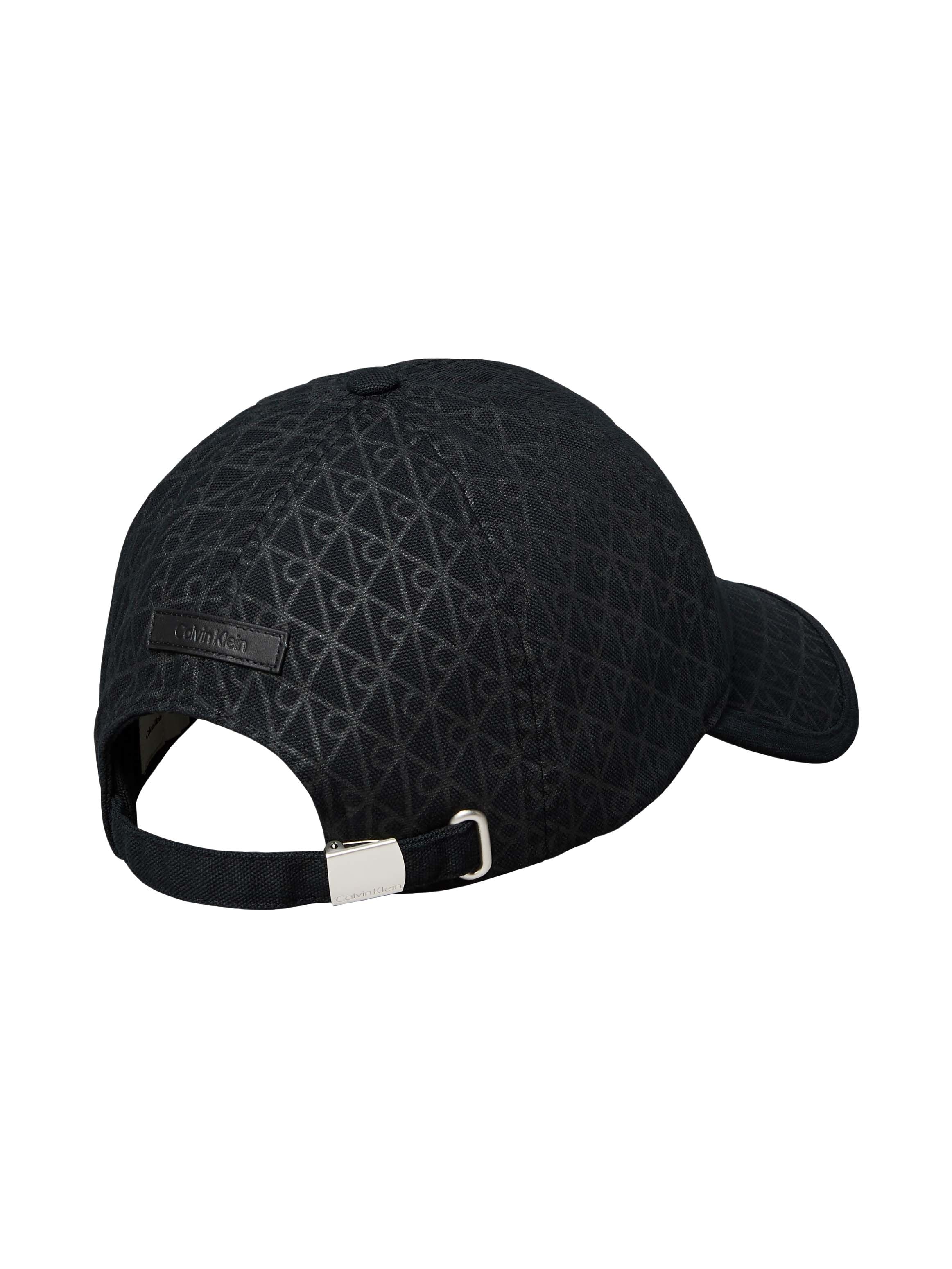 Calvin Klein Casquette de baseball »EMBLEM PRINT w LEATHER PATCH CAP« Coupe régulière et taille ajustable