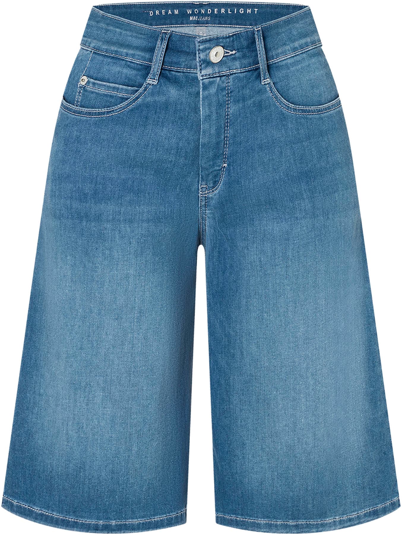 MAC Bermuda »DREAM WIDE Bermuda«  Jeans à jambes larges