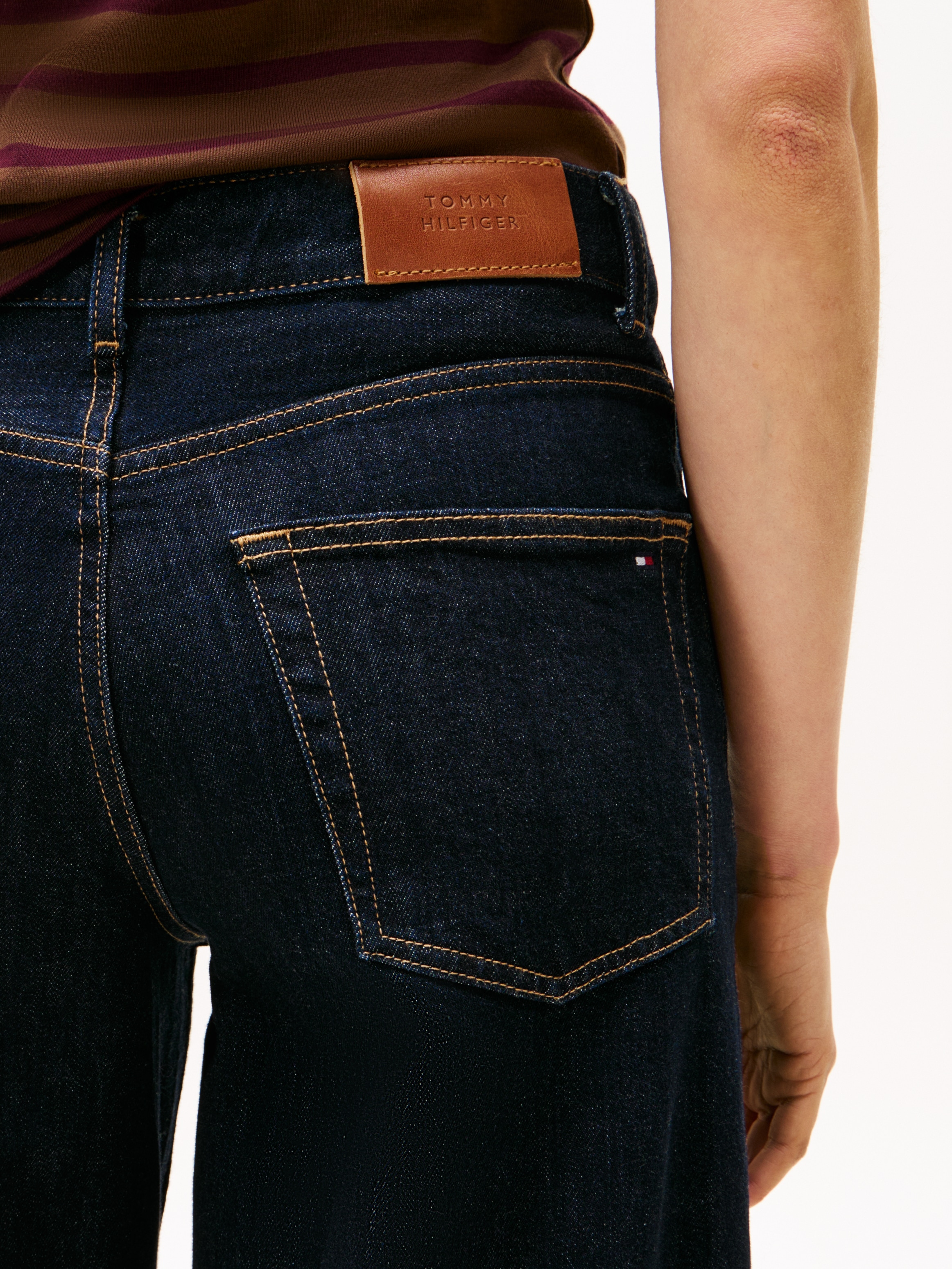 Tommy Hilfiger Jeans taille haute »DNM RINSE 70's WIDE LEG HW«