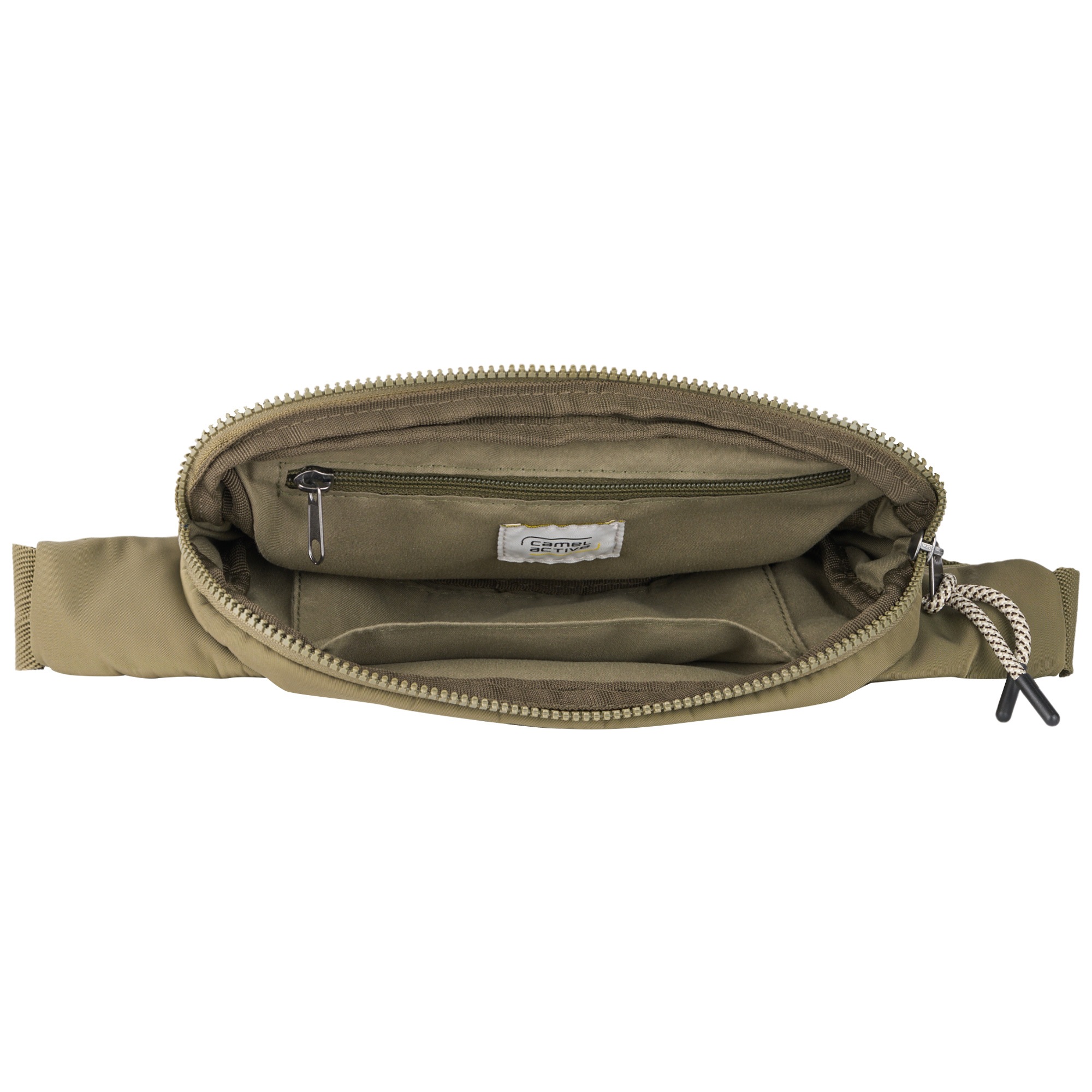 camel active Bauchtasche »Aurum« aus recyceltem Polyester in Nylonstruktur, leicht & mit feinen Details