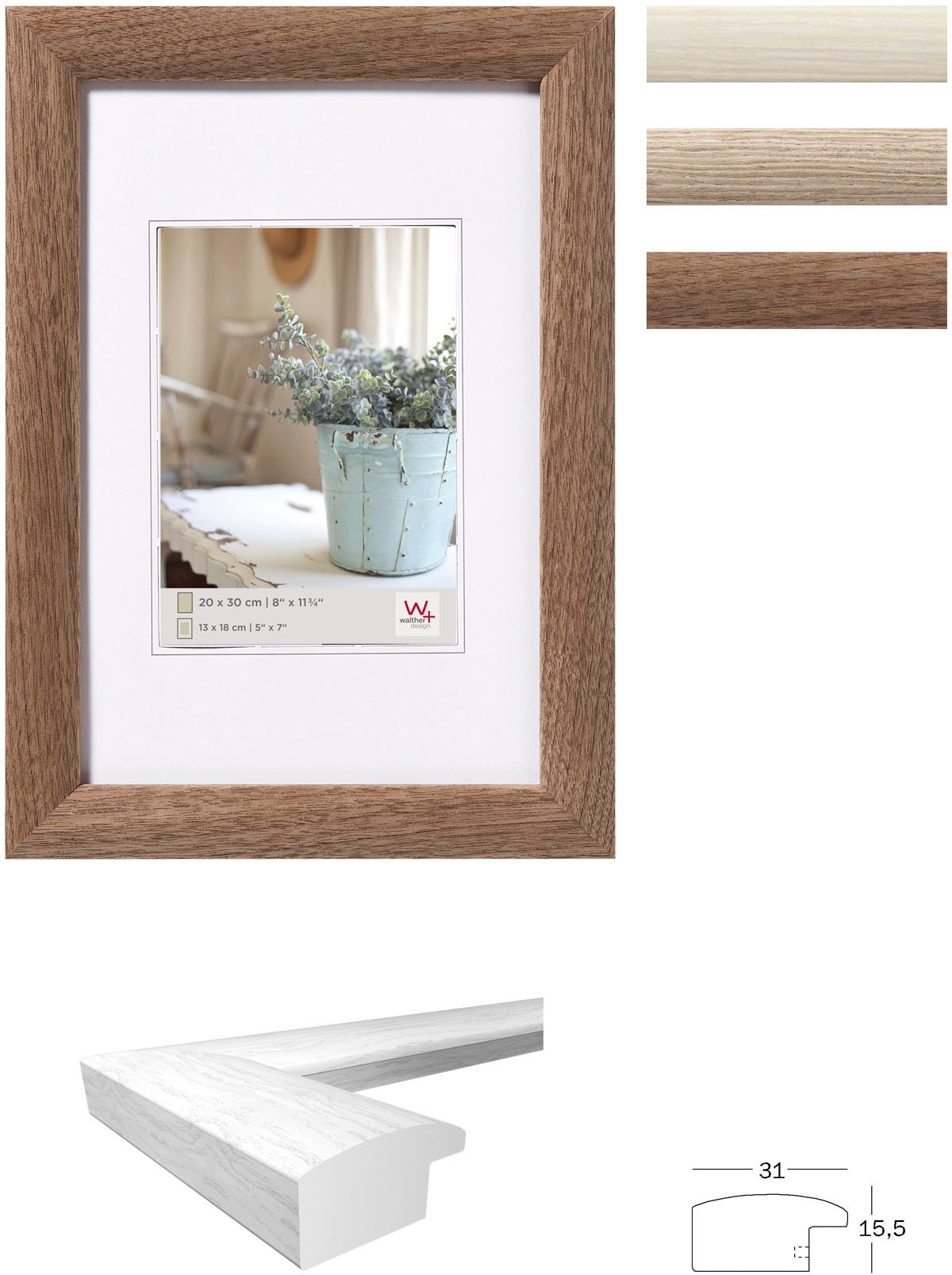 Image of Walther Bilderrahmen »Interieur Holzrahmen«, (1 St.) bei Ackermann Versand Schweiz
