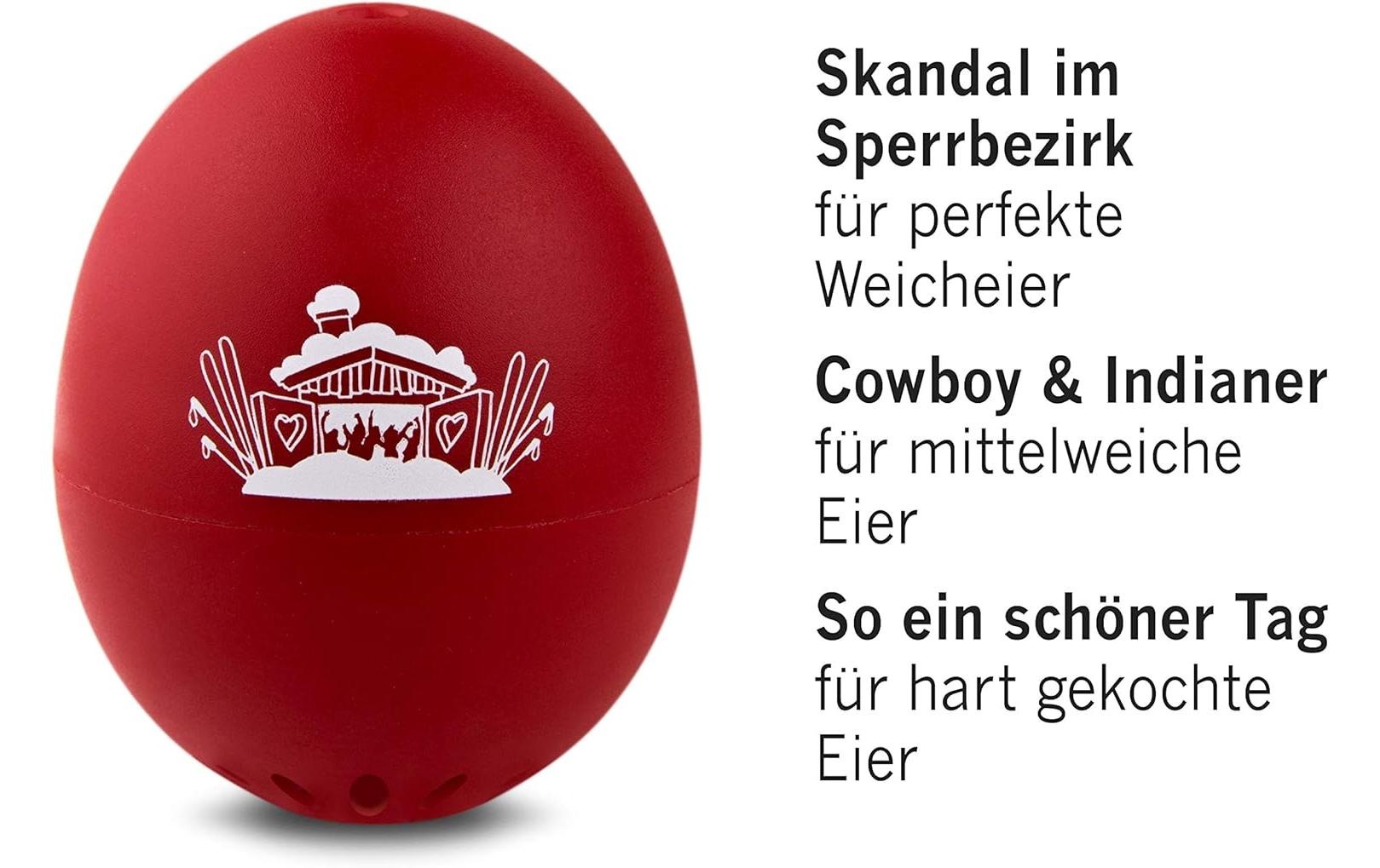   Küchentimer »PiepEi Singende Eieruhr AprésSki«