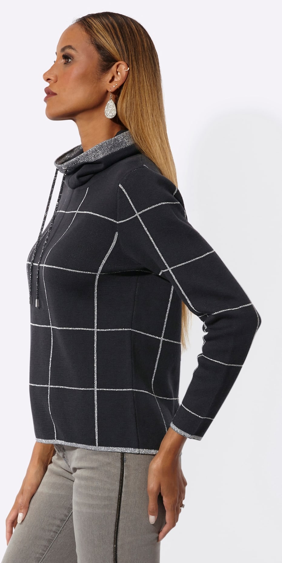 creation L Strickpullover »Jacquard-Pullover«