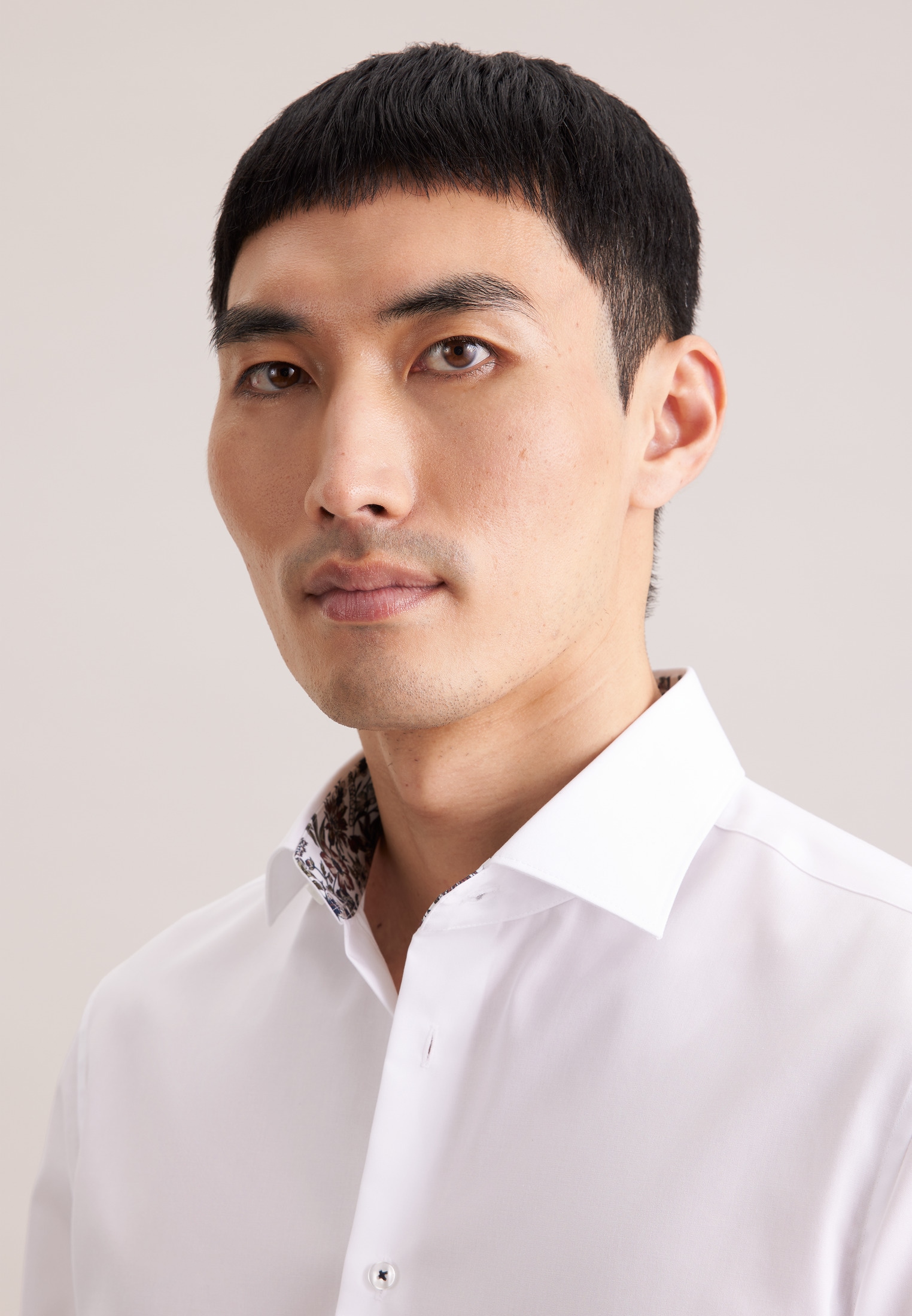 seidensticker Businesshemd »Schwarze Rose« Slim 1/1 Kentkragen Uni