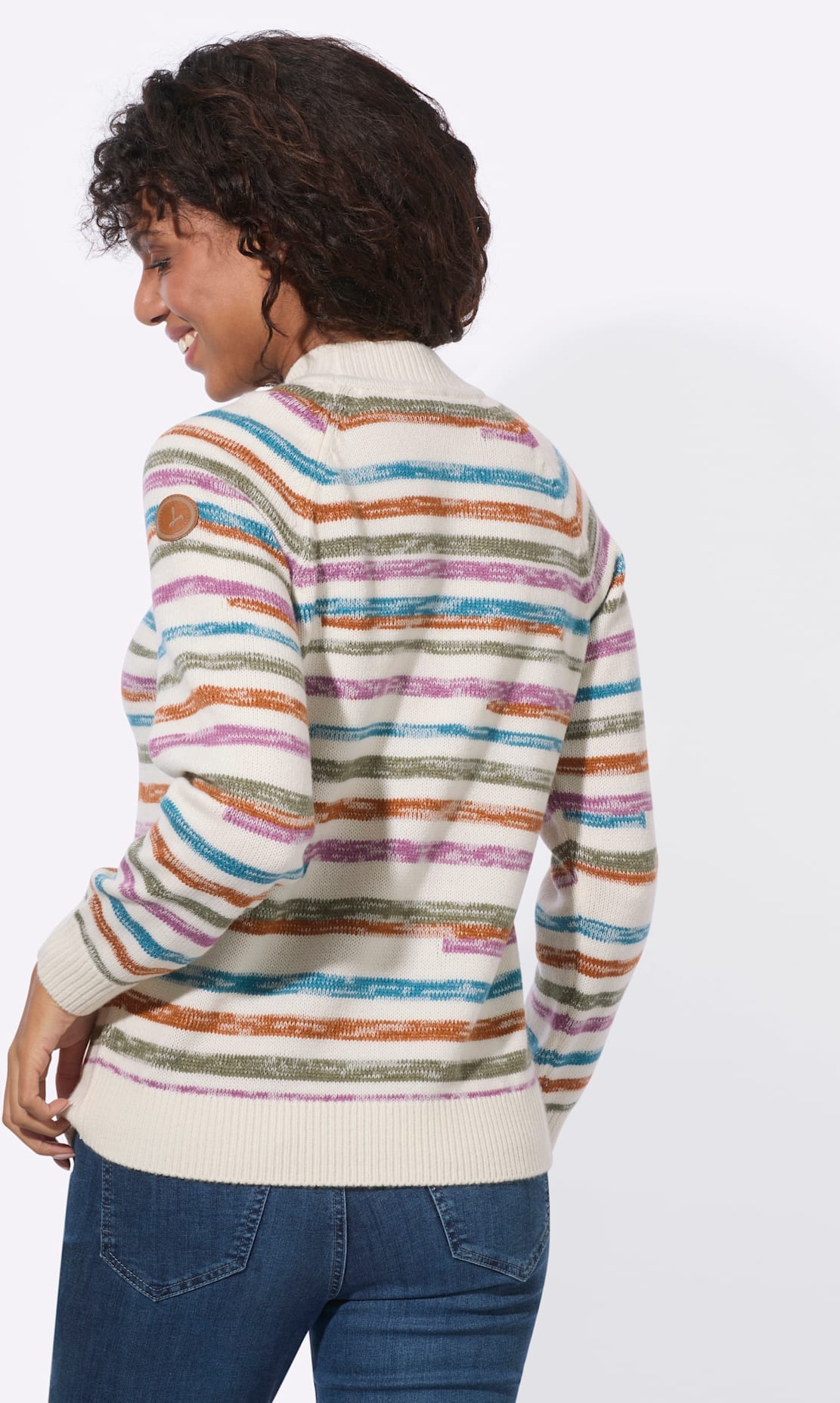 Casual Looks Stehkragenpullover »Langarm-Pullover«