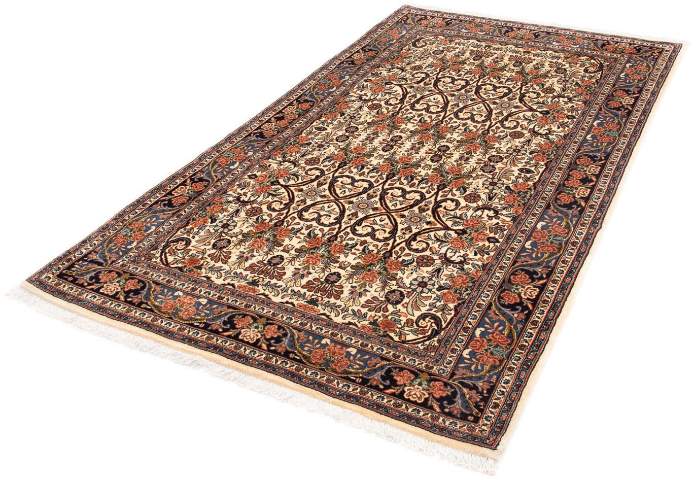 Image of morgenland Orientteppich »Perser - Bidjar - 228 x 122 cm - beige«, rechteckig, 15 mm Höhe, Wohnzimmer, Handgeknüpft, Einzelstück mit Zertifikat bei Ackermann Versand Schweiz