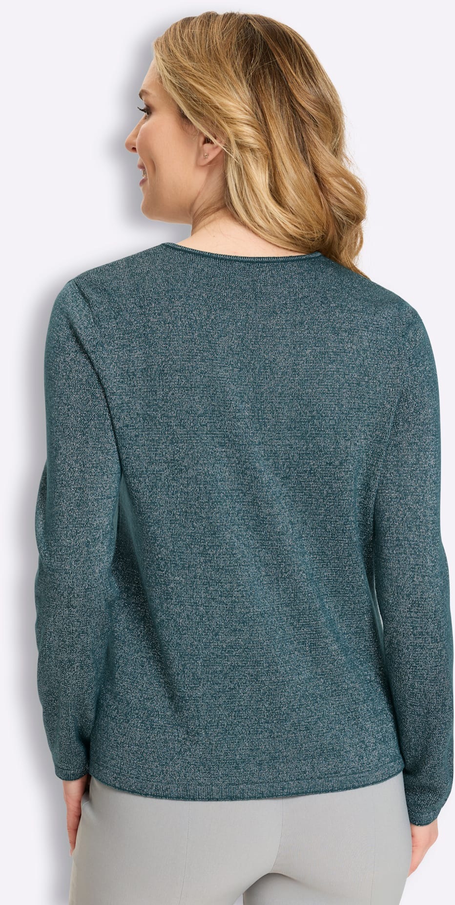 Classic Basics V-Ausschnitt-Pullover »Langarm-Pullover«