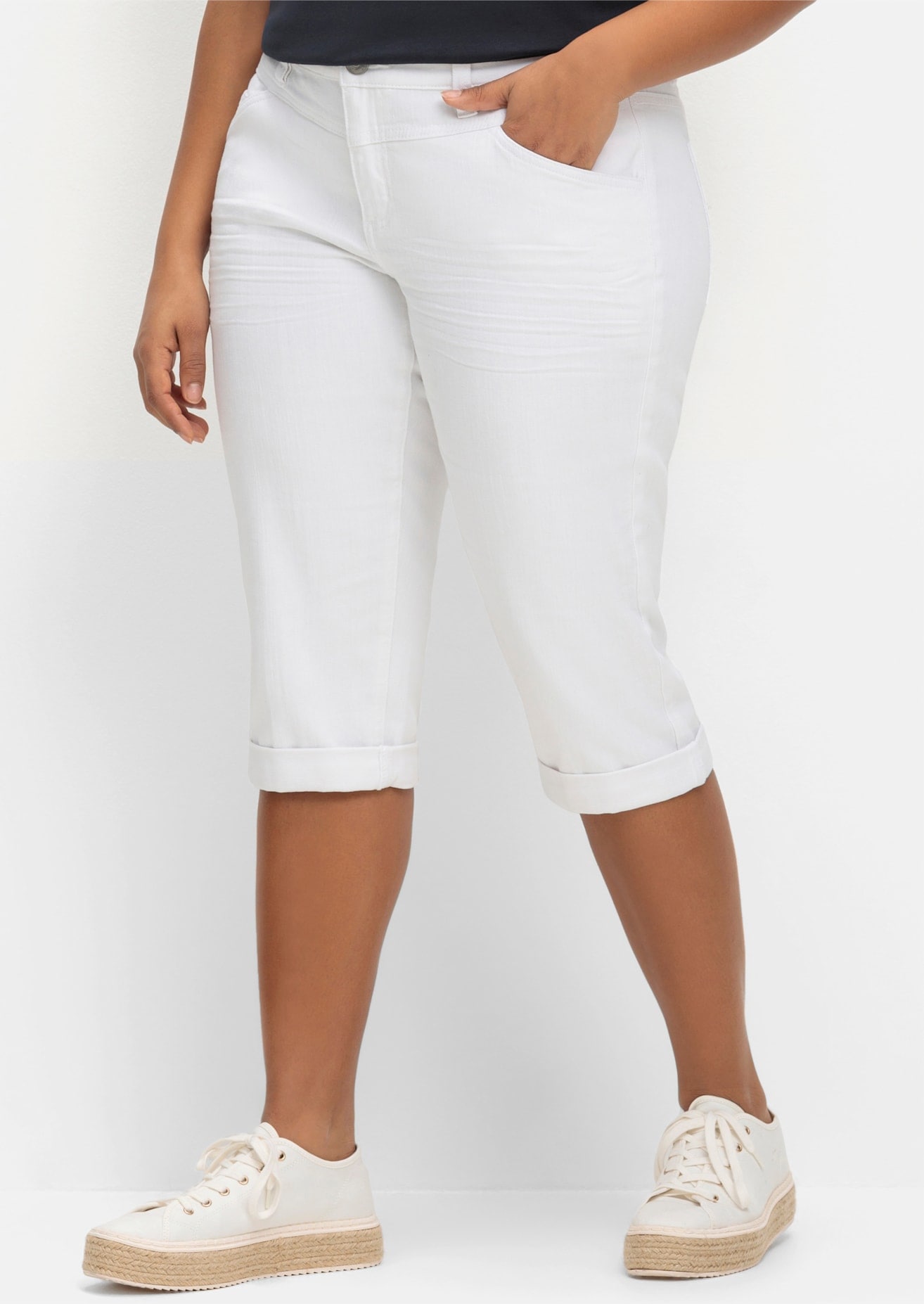 Sheego 5-Pocket-Jeans, (1 tlg.)