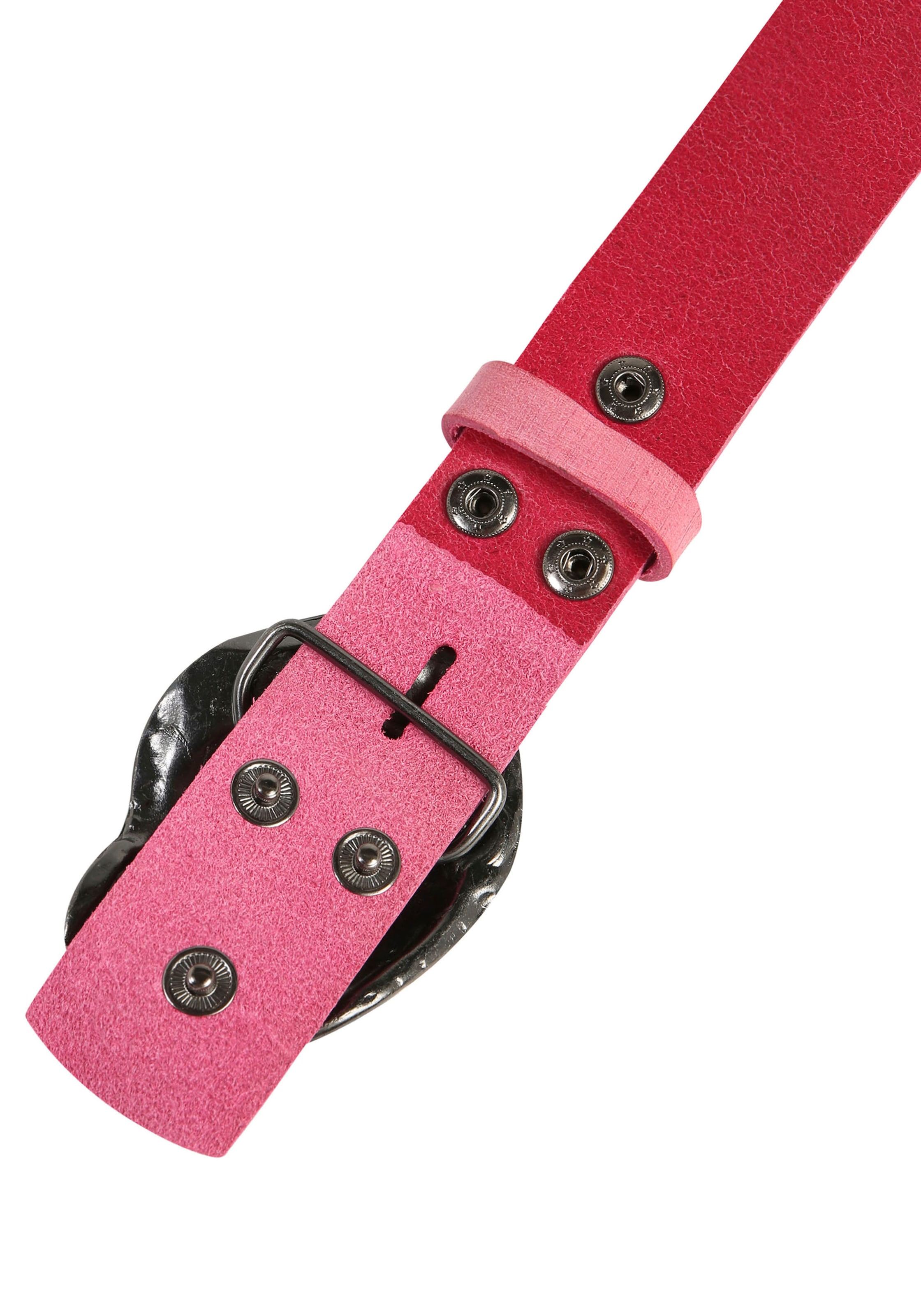 Rettungsring Gürtel Ledergürtel mit austauschbarer Schliesse »Auster Muschel Schwarz«