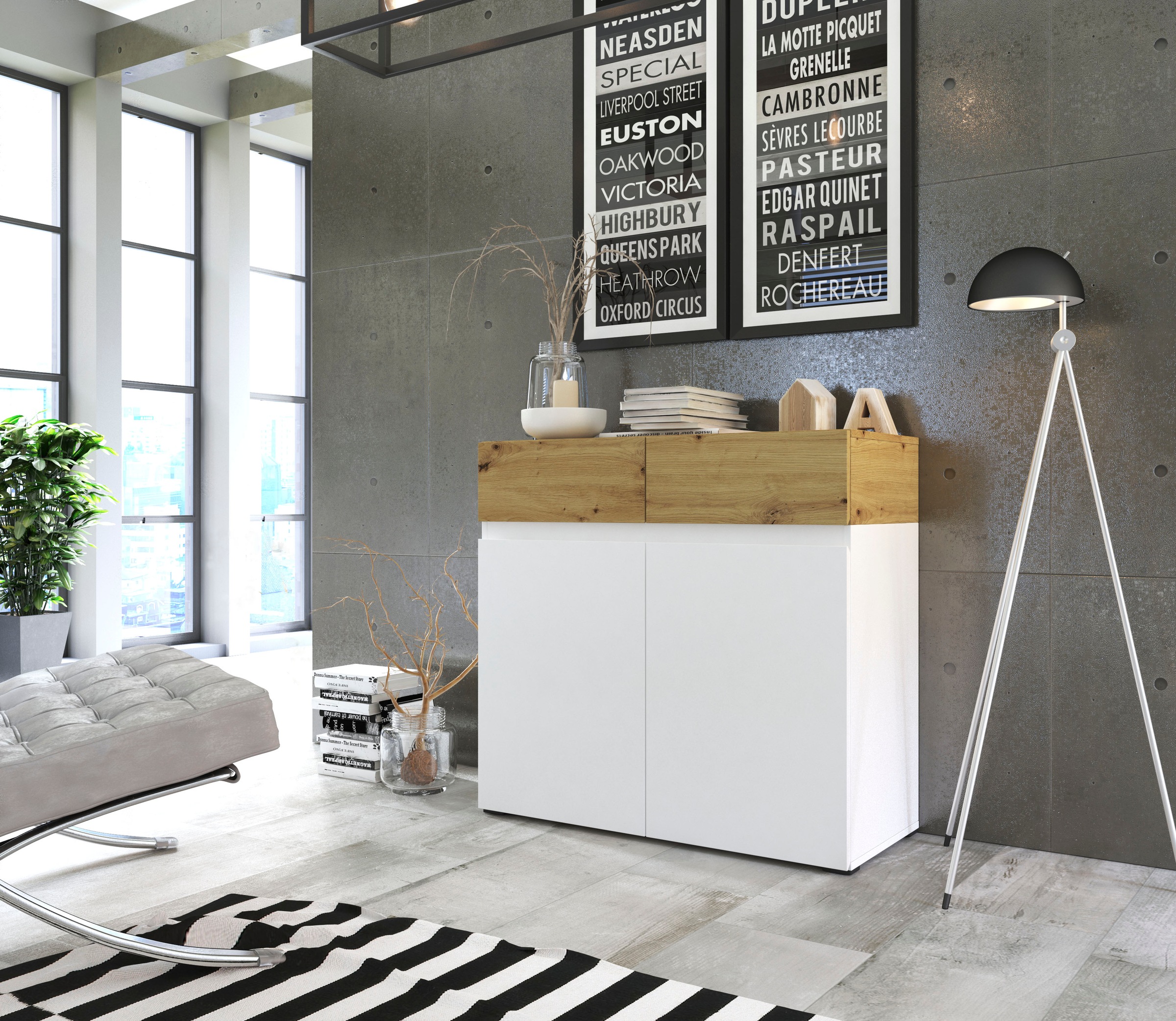 Image of Home affaire Kommode "Rimini" Breite 90 cm