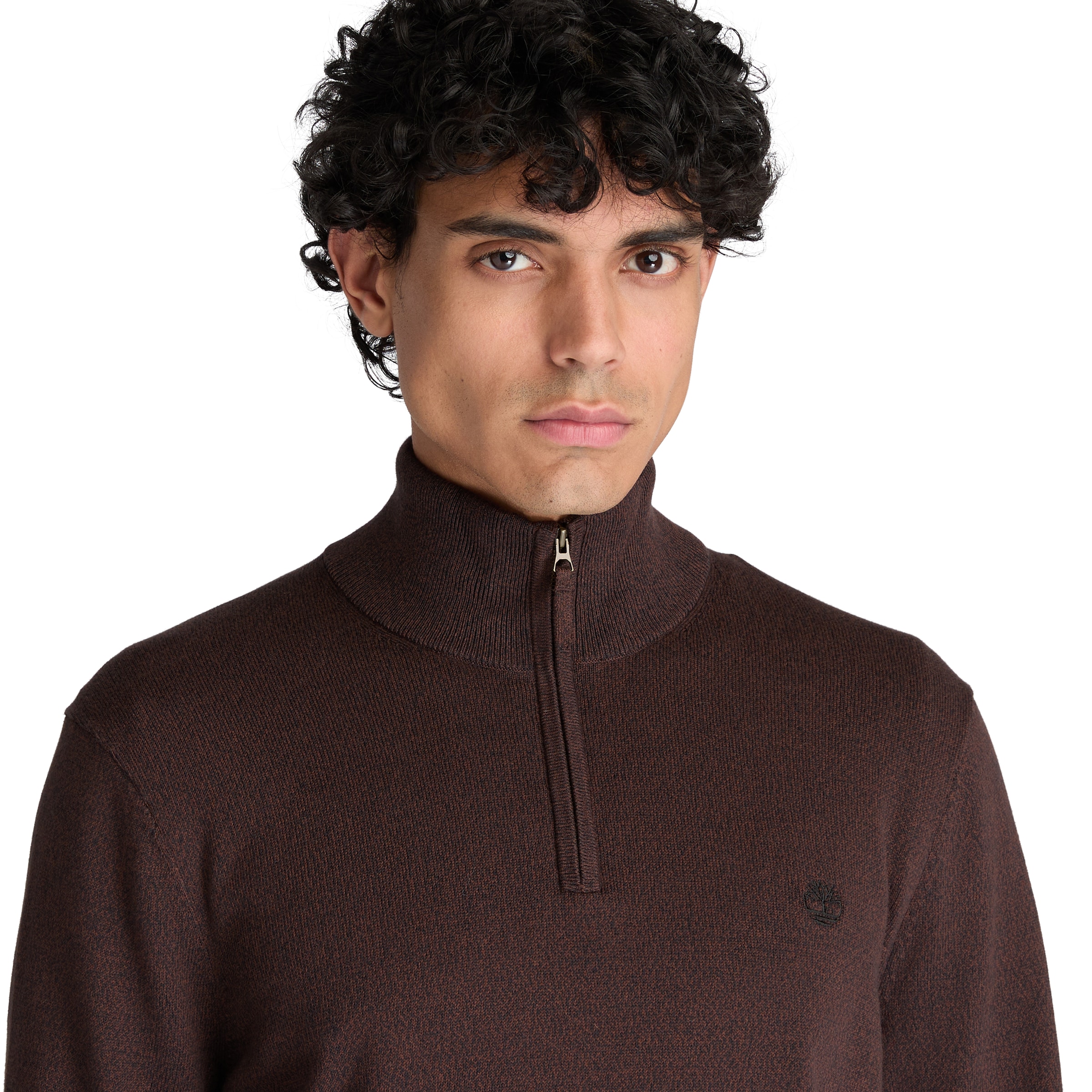 Timberland Sweatshirt »WILLIAMS RIVER - Cotton 1/4 Zip Swe«, mit 1/4-Zip-Verschluss, aus Baumwolle, auch in grossen Grössen
