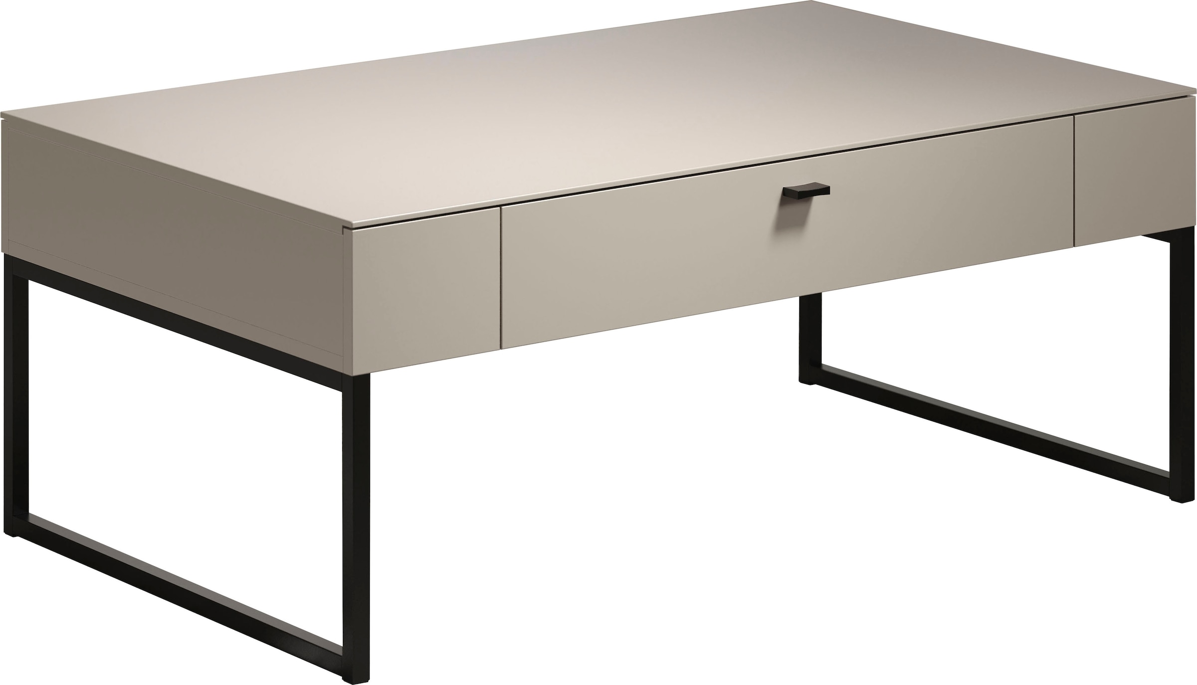 Places of Style Couchtisch »San Pedro«, (1 St.), Couchtisch mit 1 Schub.K, Soft-Close & Unterflurauszug 110/68/45 cm