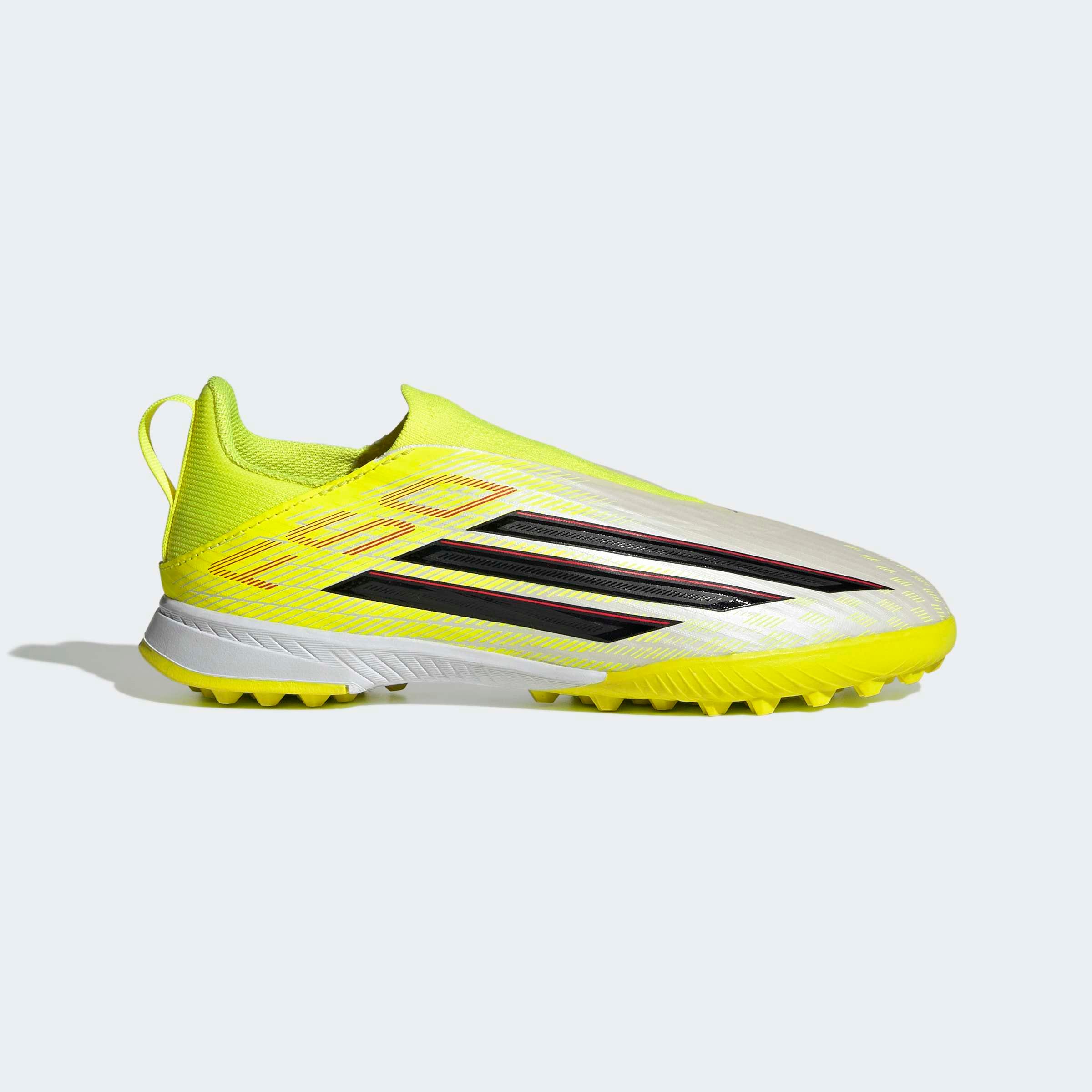 adidas Performance Chaussure de football »F50 LEAGUE LACELESS TURF KIDS«  für Kunstrasen, Hart- und Aschenplätze, für Kinder & Jugendliche
