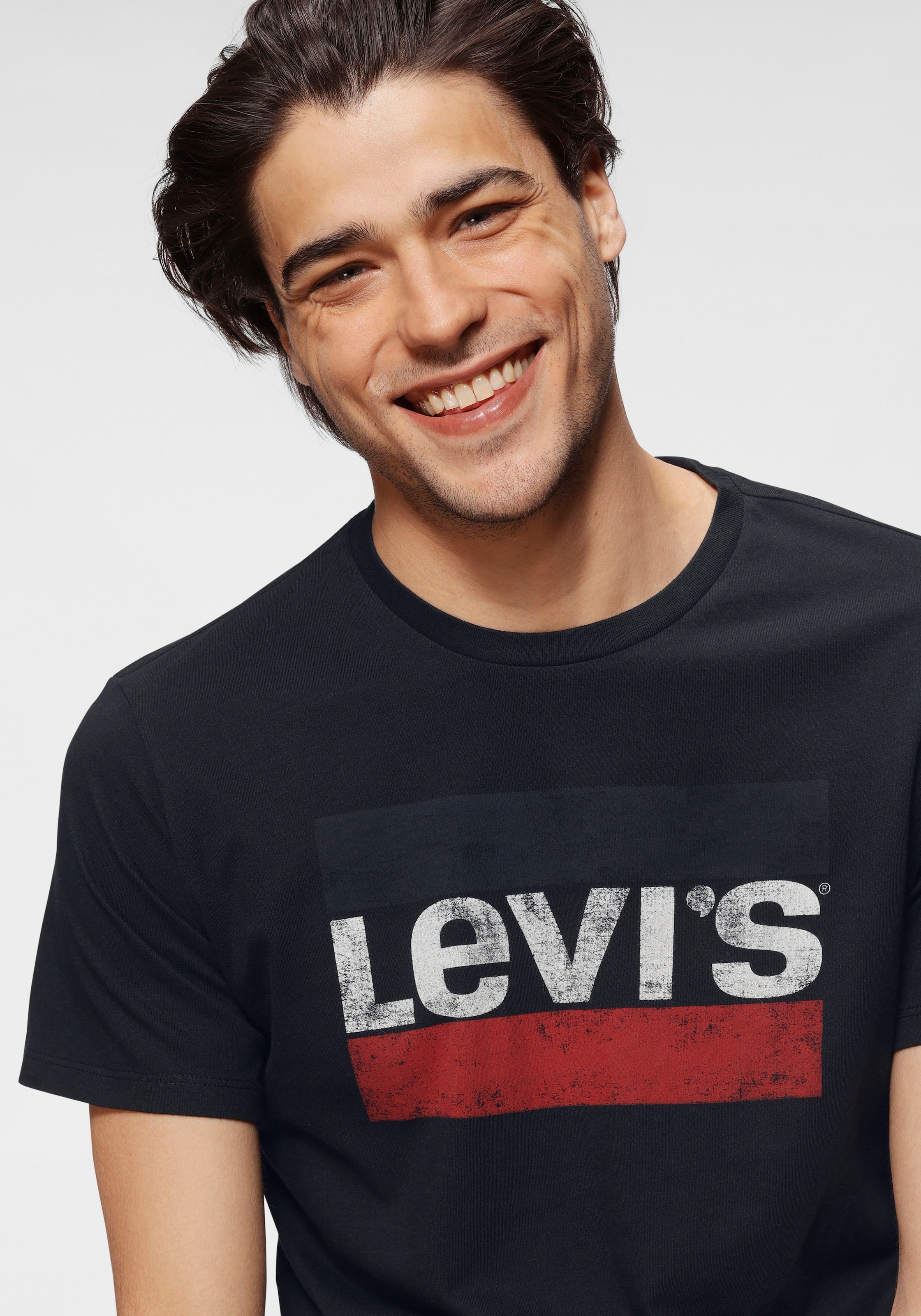 Levi's® T-Shirt, mit grossem Logoprint