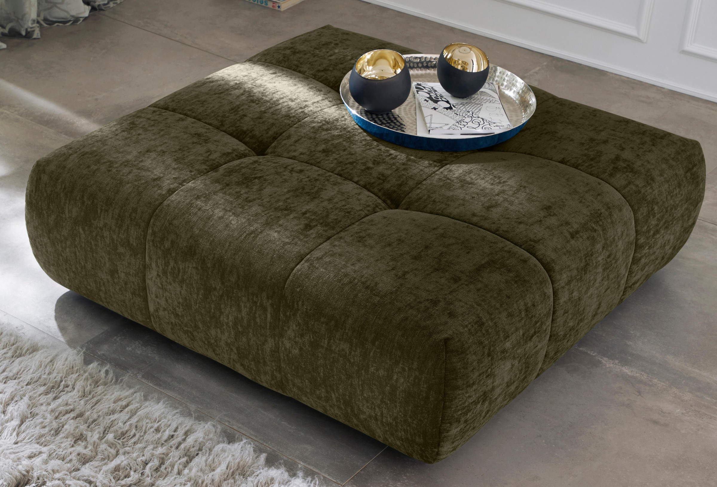 Image of Guido Maria Kretschmer Home&Living Hocker »Eidum« bei Ackermann Versand Schweiz