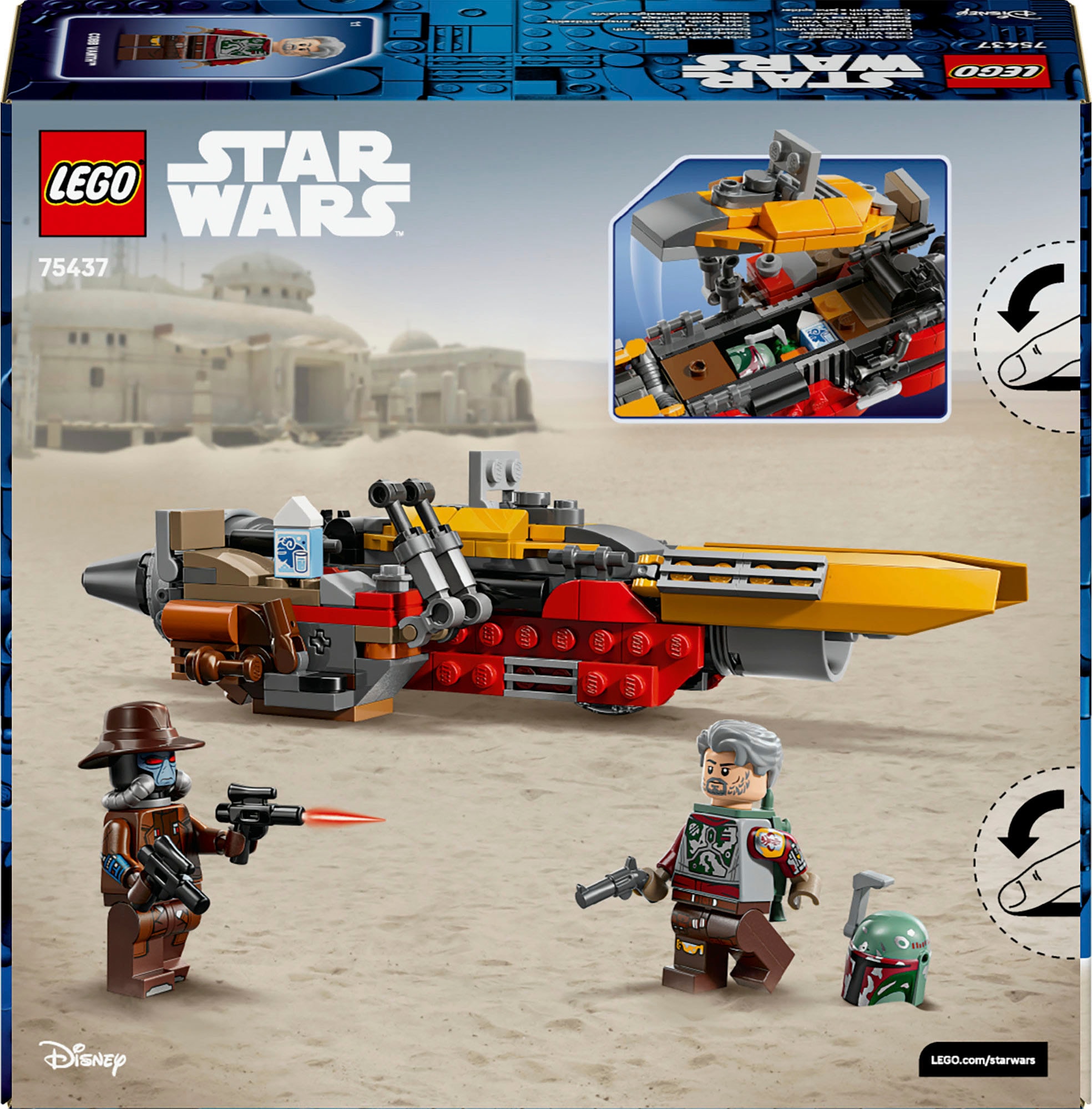 LEGO® Pions de construction »Cobb Vanths Speeder (75437), LEGO Star Wars« Made in Europe