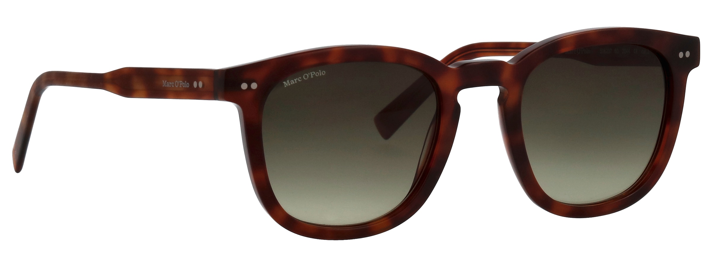 Marc O'Polo Lunettes de soleil »Modell 506237« Form Karree/Soft, Logoschriftzug auf Bügel, Kunststofffassung