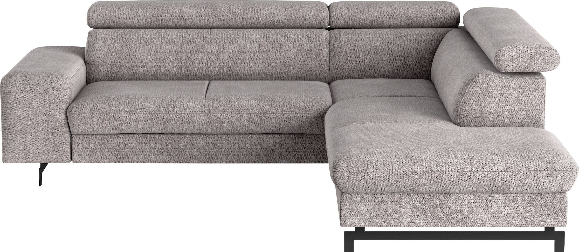COTTA Ecksofa »Emma L-Form«, mit Kopfteilverstellung, wahlweise mit Bettfunktion & Bettkasten