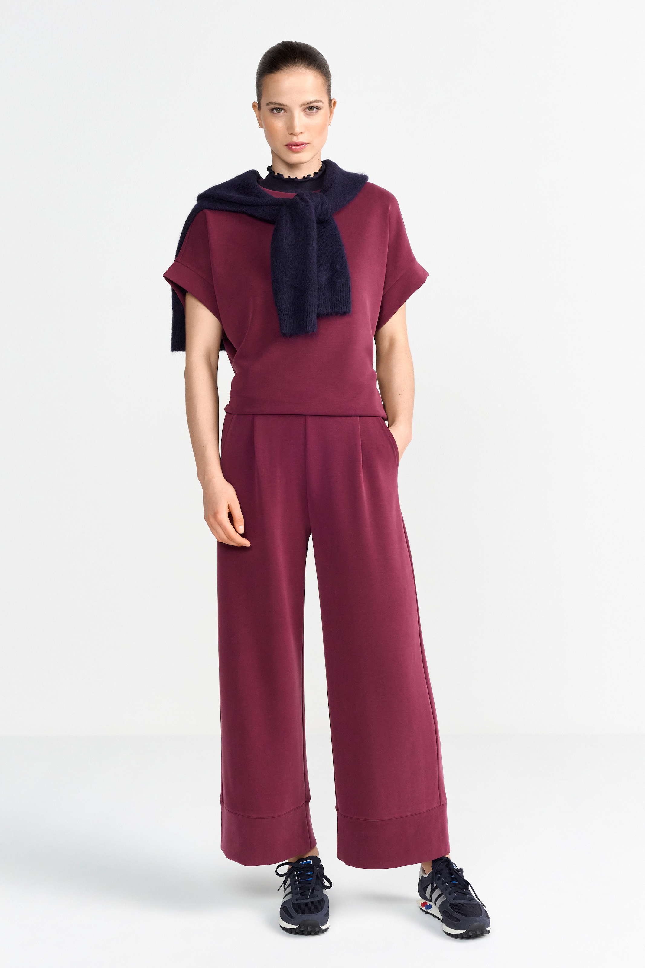 RICHROYAL Culotte »2409 T Peach Culotte«, aus fester, gepeachter Qualität