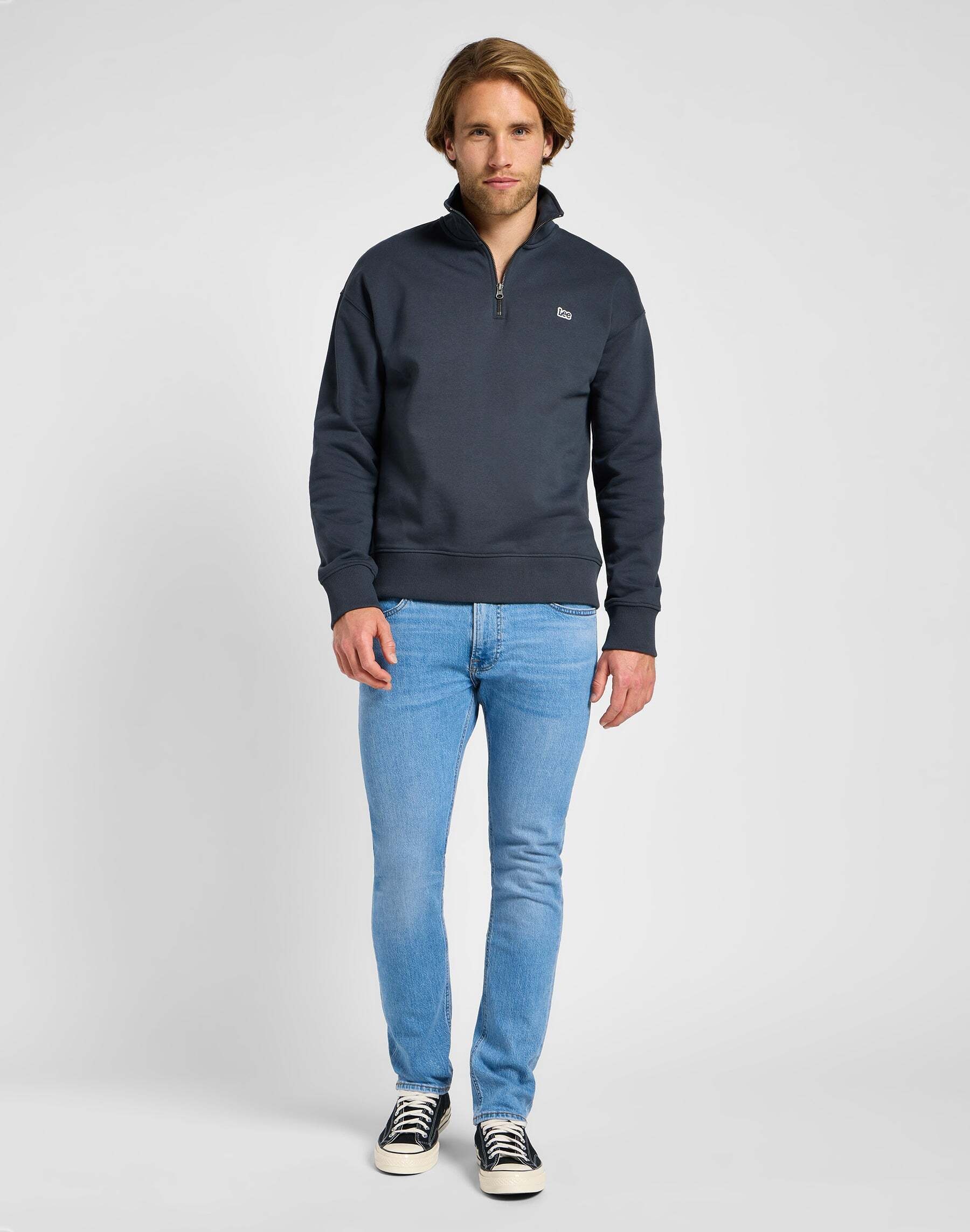 Lee® Sweatshirt »LEE Pullover Half Zip Sweater«