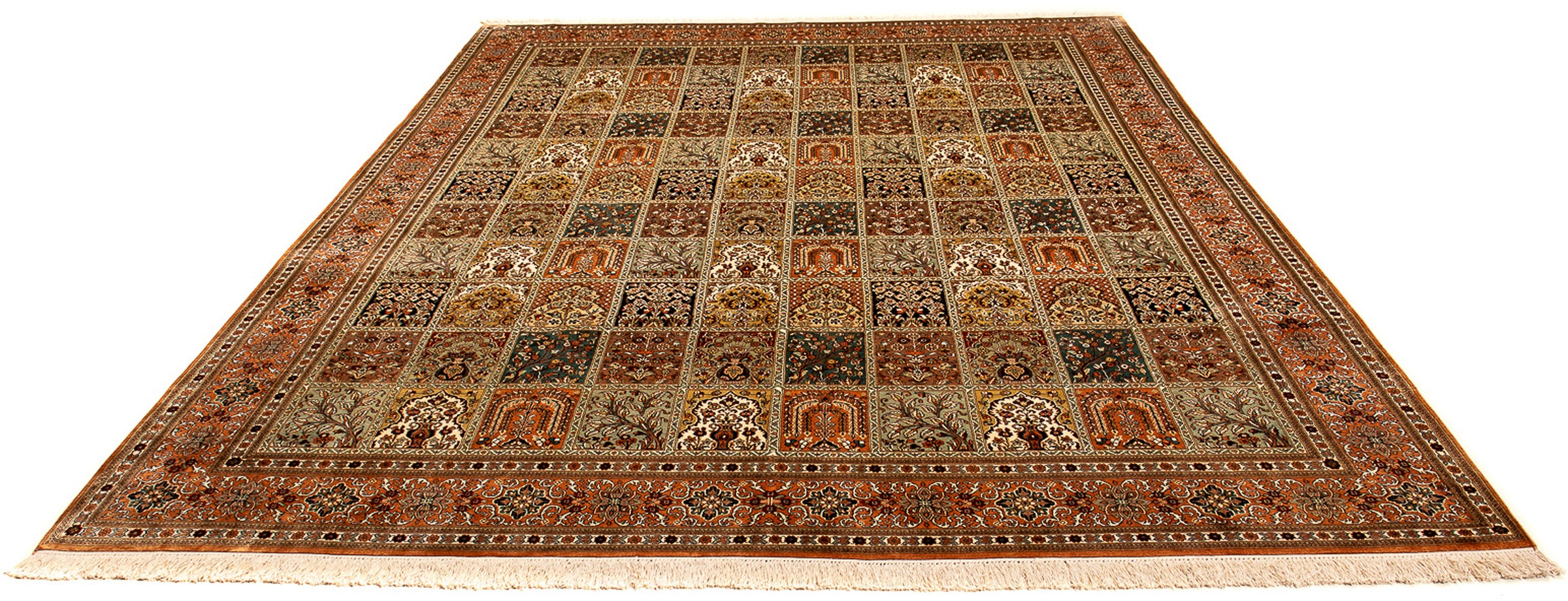 Image of morgenland Orientteppich »Perser - Classic - 328 x 245 cm - mehrfarbig«, rechteckig, 10 mm Höhe, Wohnzimmer, Handgeknüpft, Einzelstück mit Zertifikat bei Ackermann Versand Schweiz