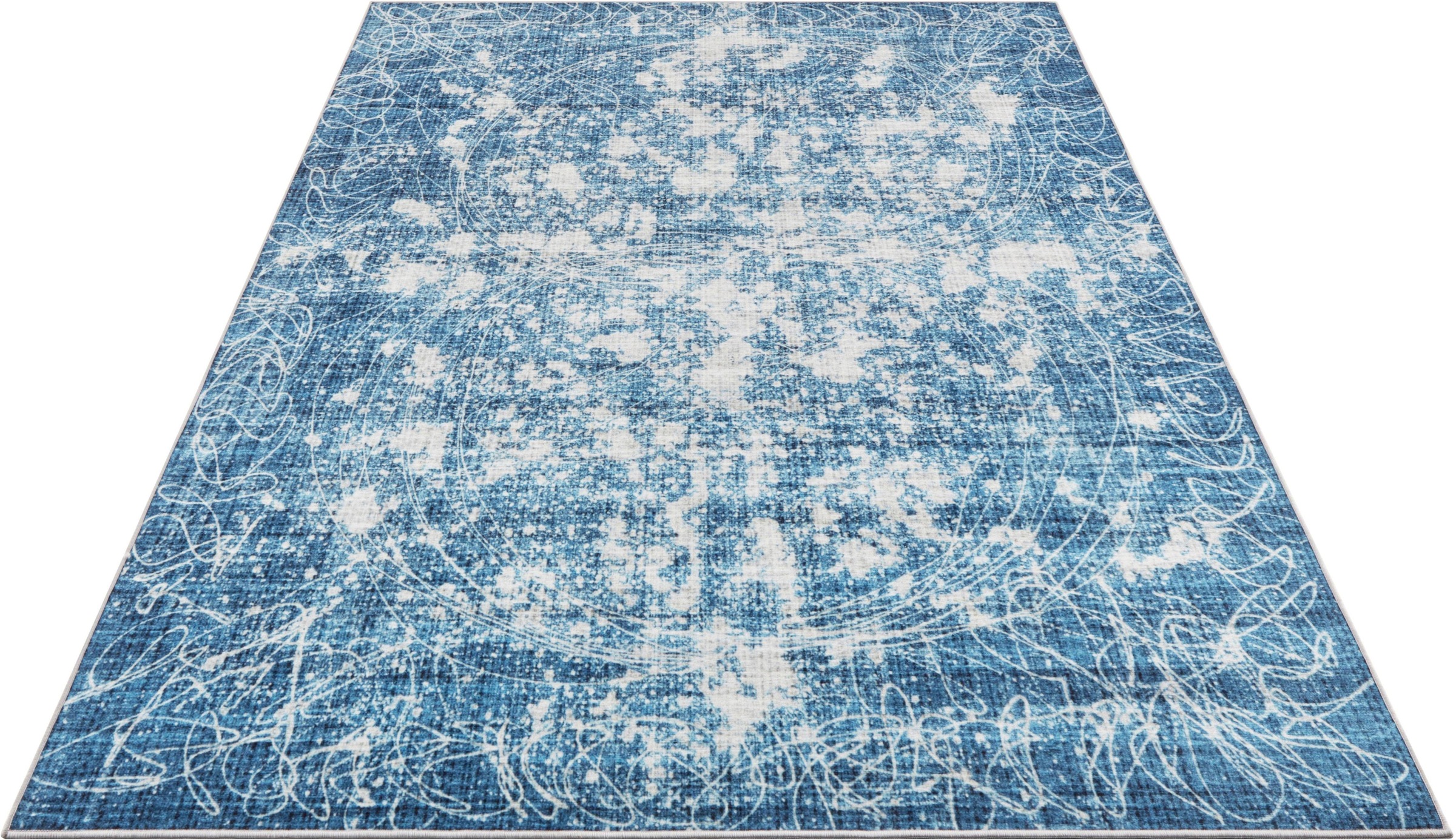 Image of INOSIGN Teppich »Conal«, rechteckig, 6 mm Höhe, Orient Optik, Vintage Design, Rutschhemmende Rückenbeschichtung, Wohnzimmer, Schlafzimmer, Arbeitszimmer, Robust, Pflegeleicht bei Ackermann Versand Schweiz