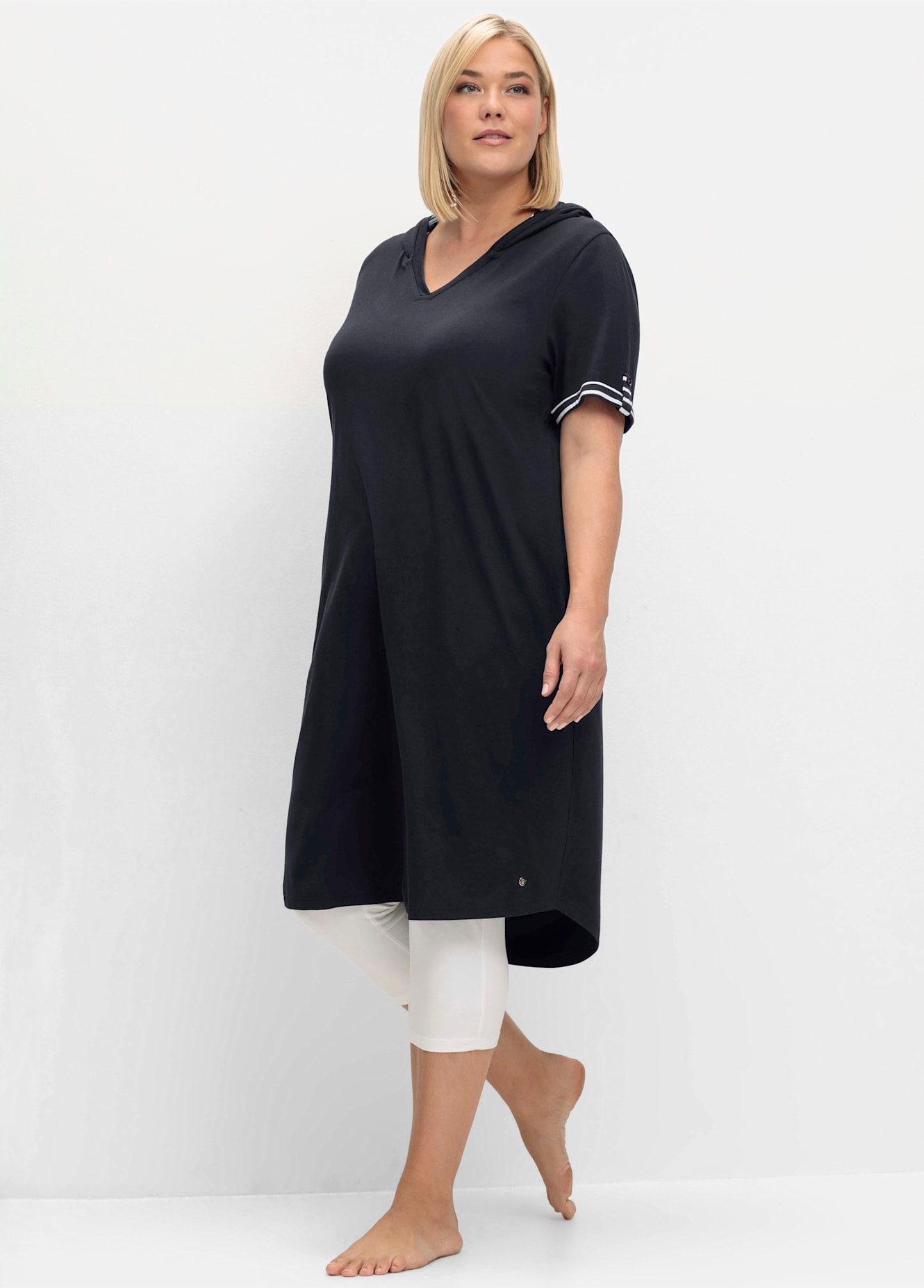 Sheego Shirtkleid "Shirtkleid"