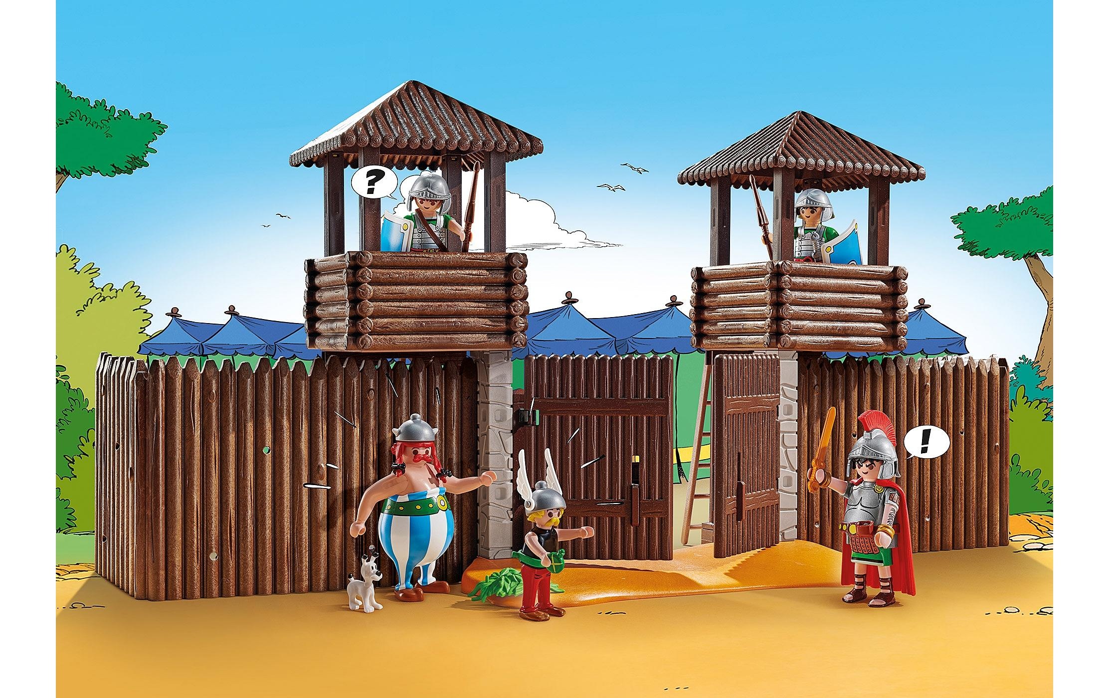 Playmobil® Spielbausteine »Asterix Römerlager 71542«, (181 St.)