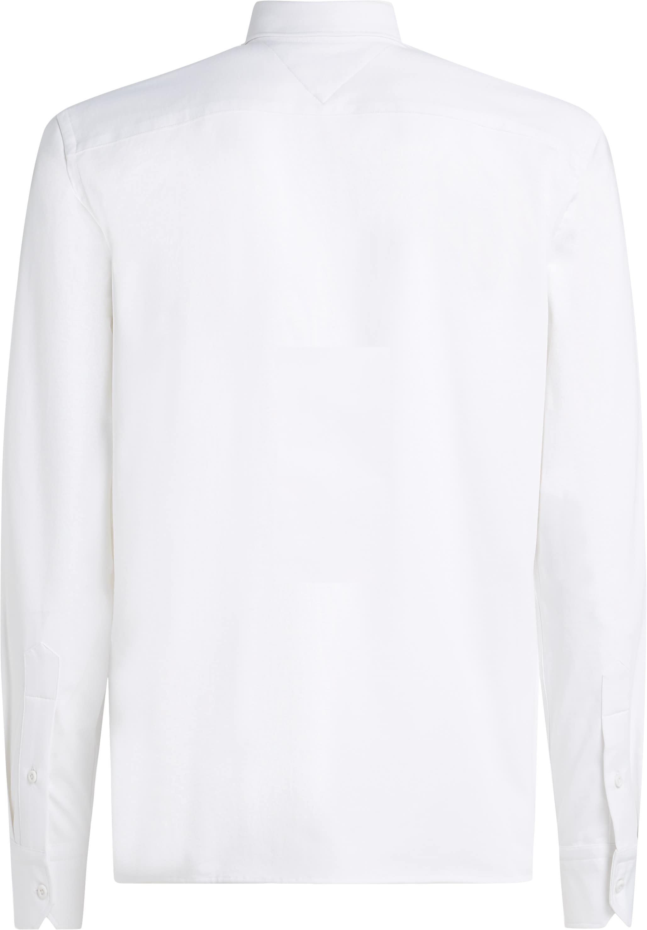 Tommy Hilfiger Businesshemd »PERFORMANCE KNIT SOLID Slim Fit SHIRT« mit Logostickerei