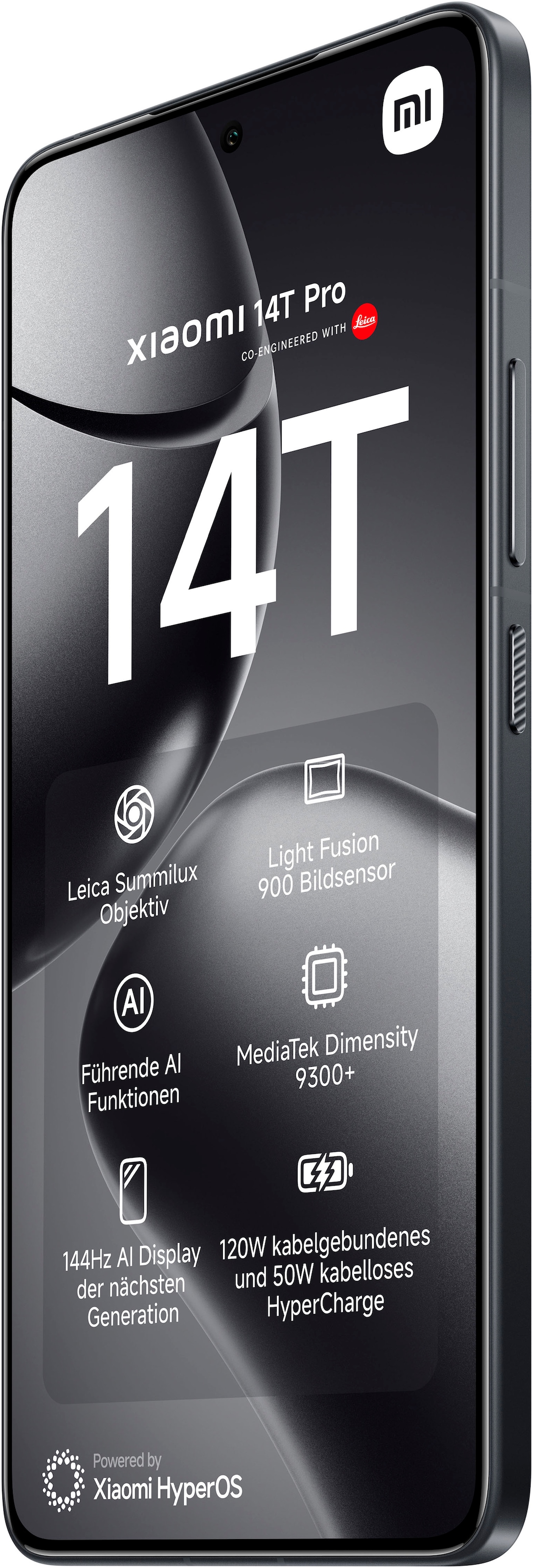 Xiaomi Smartphone »Xiaomi 14T Pro 512GB« Titan Black
