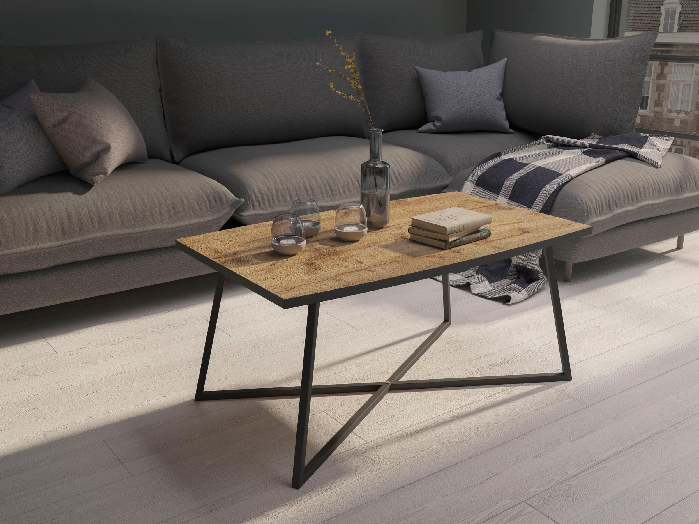 Image of my home Couchtisch »Dinise«, in eckiger Ausführung bei Ackermann Versand Schweiz