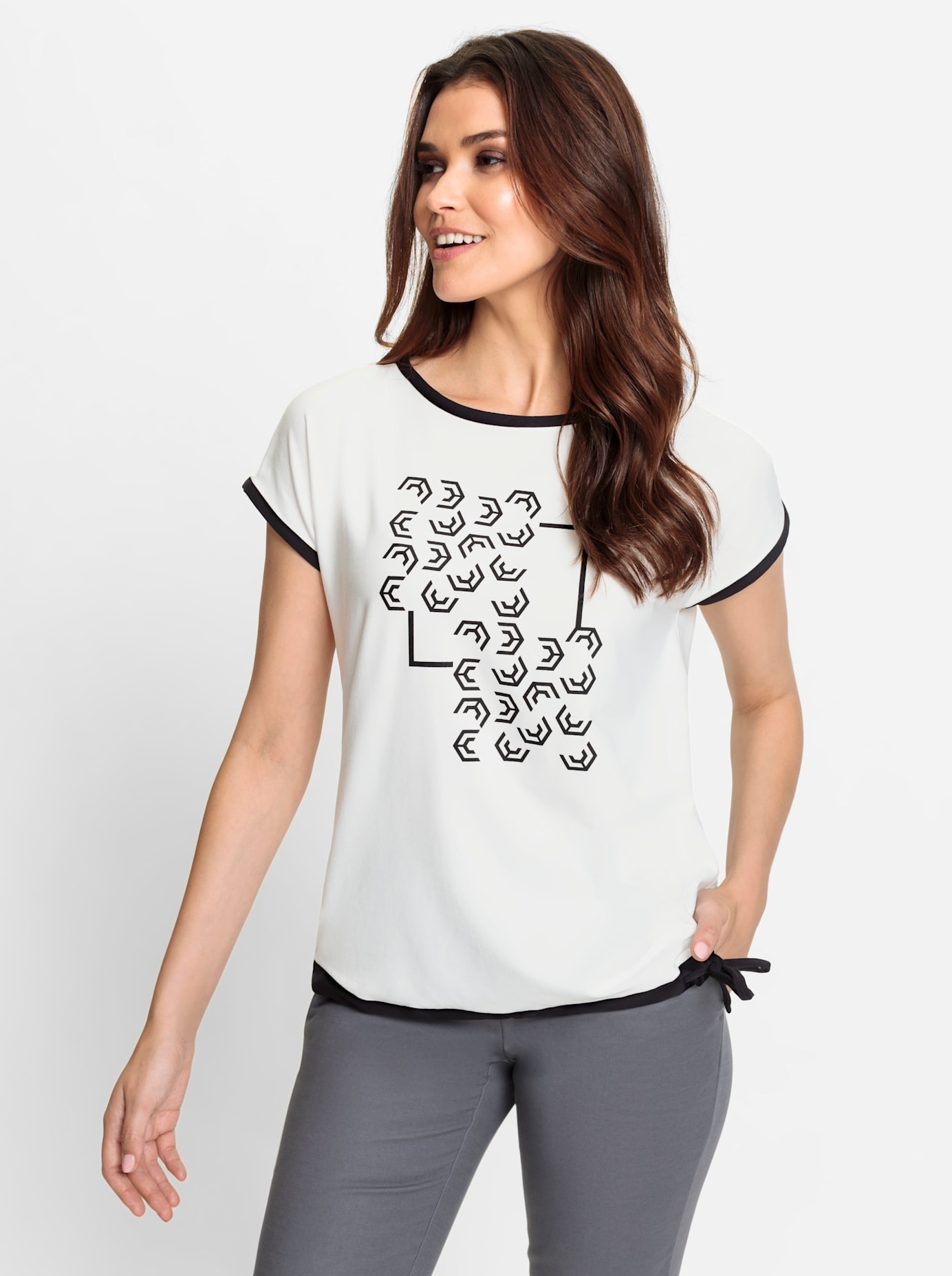 Inspirationen Print-Shirt »Shirt«, (1 tlg.)
